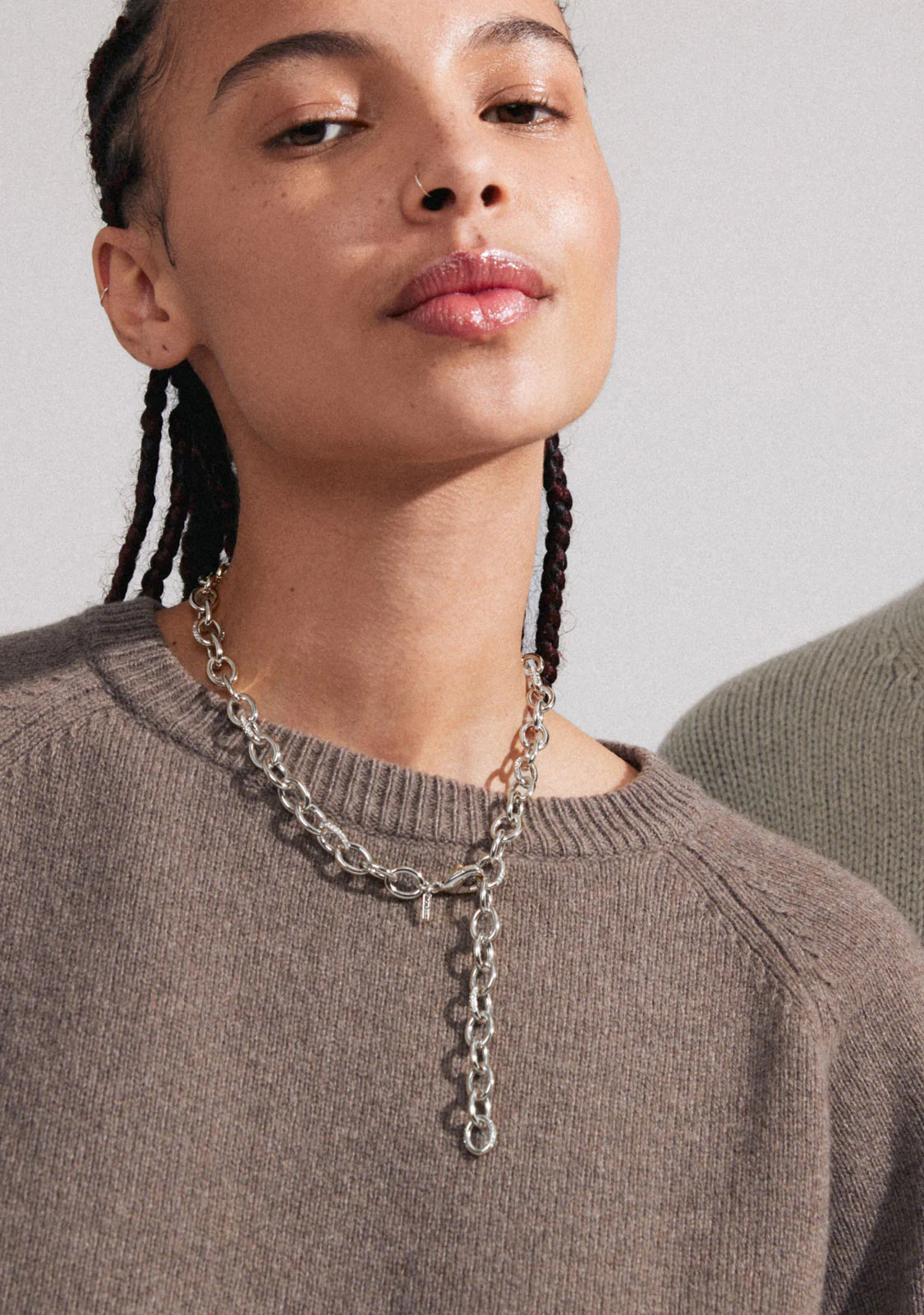 Amiri Recycled Necklace Silver - Image 2