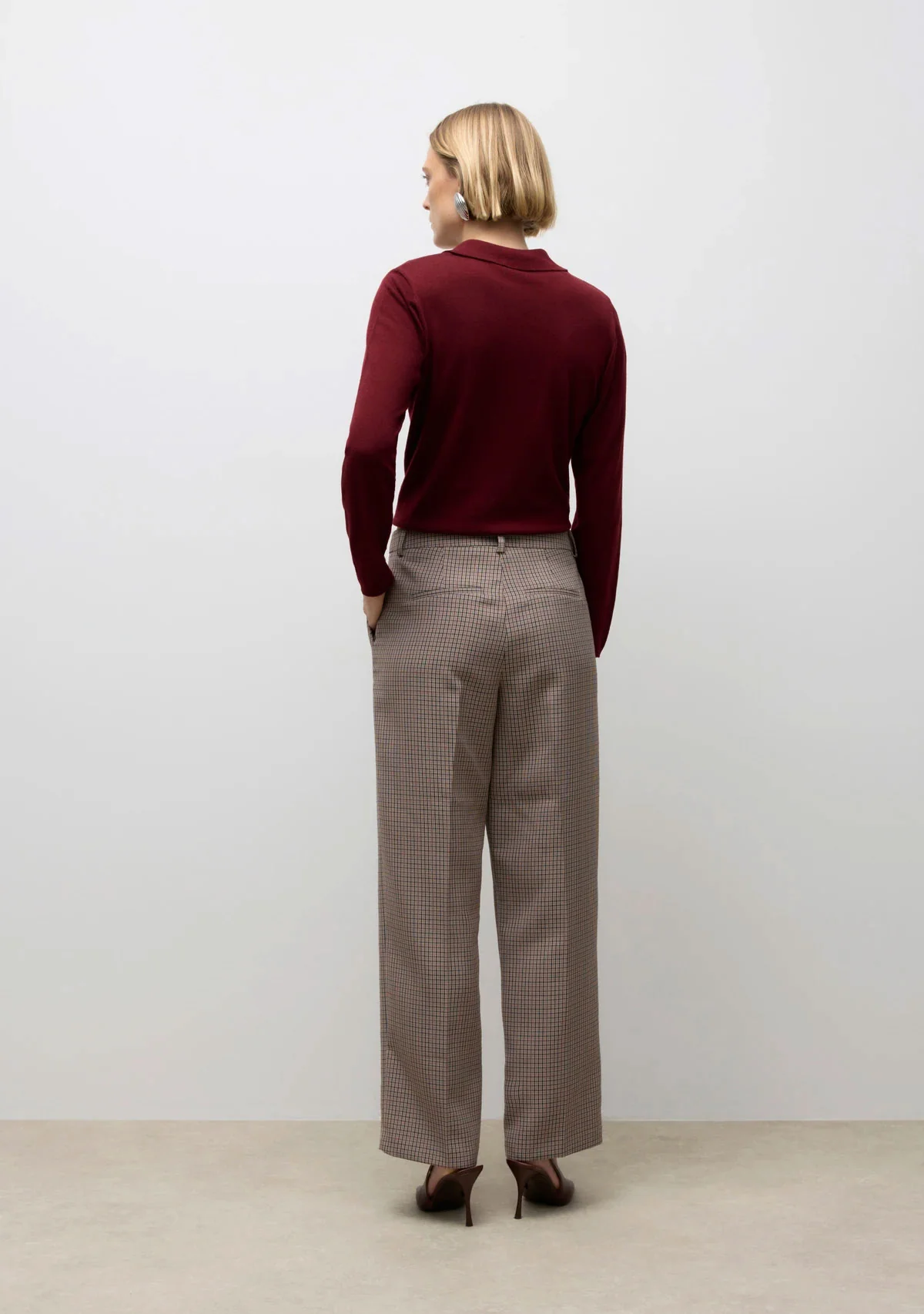 Awsimma Mw Tailored Pant Black and Root - Image 4