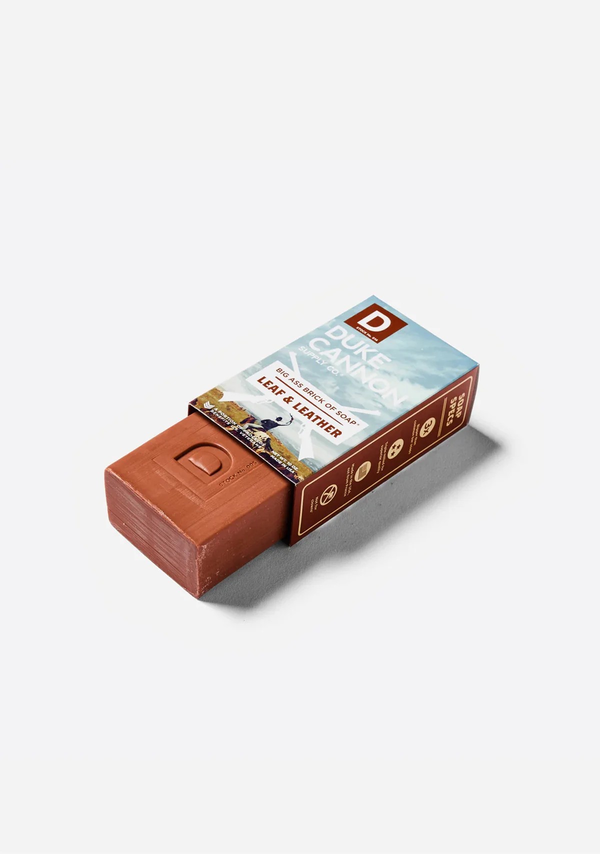 Big Ass Brick of Soap - Smells like Leaf and Leather - Image 2