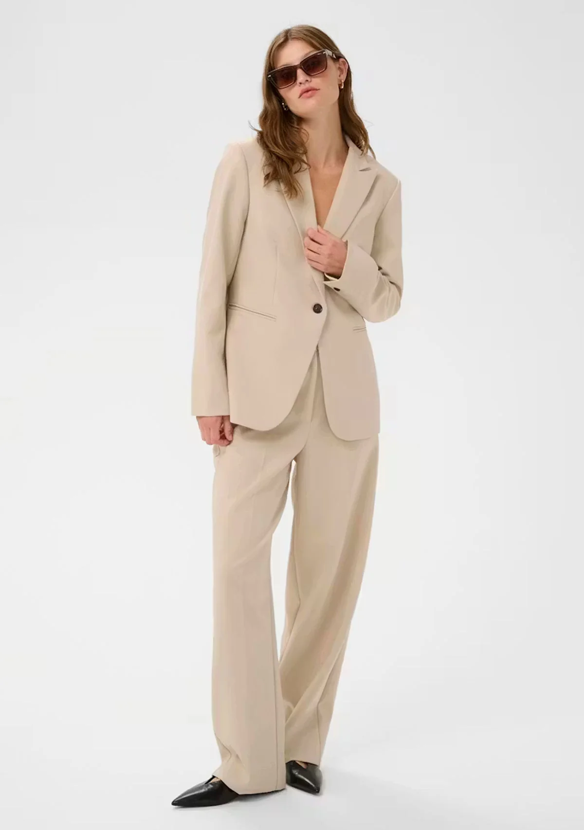 Corinne Blazer Oatmeal - Image 3