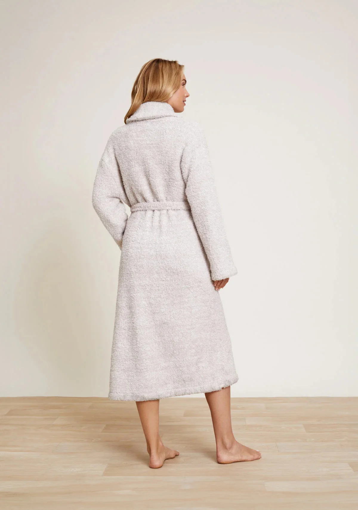 Cozy Chic Adult Robe Stone White - Image 3