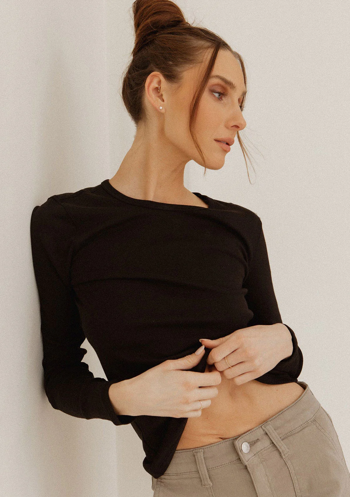 Crewneck 1x1 LS Pullover - Image 3