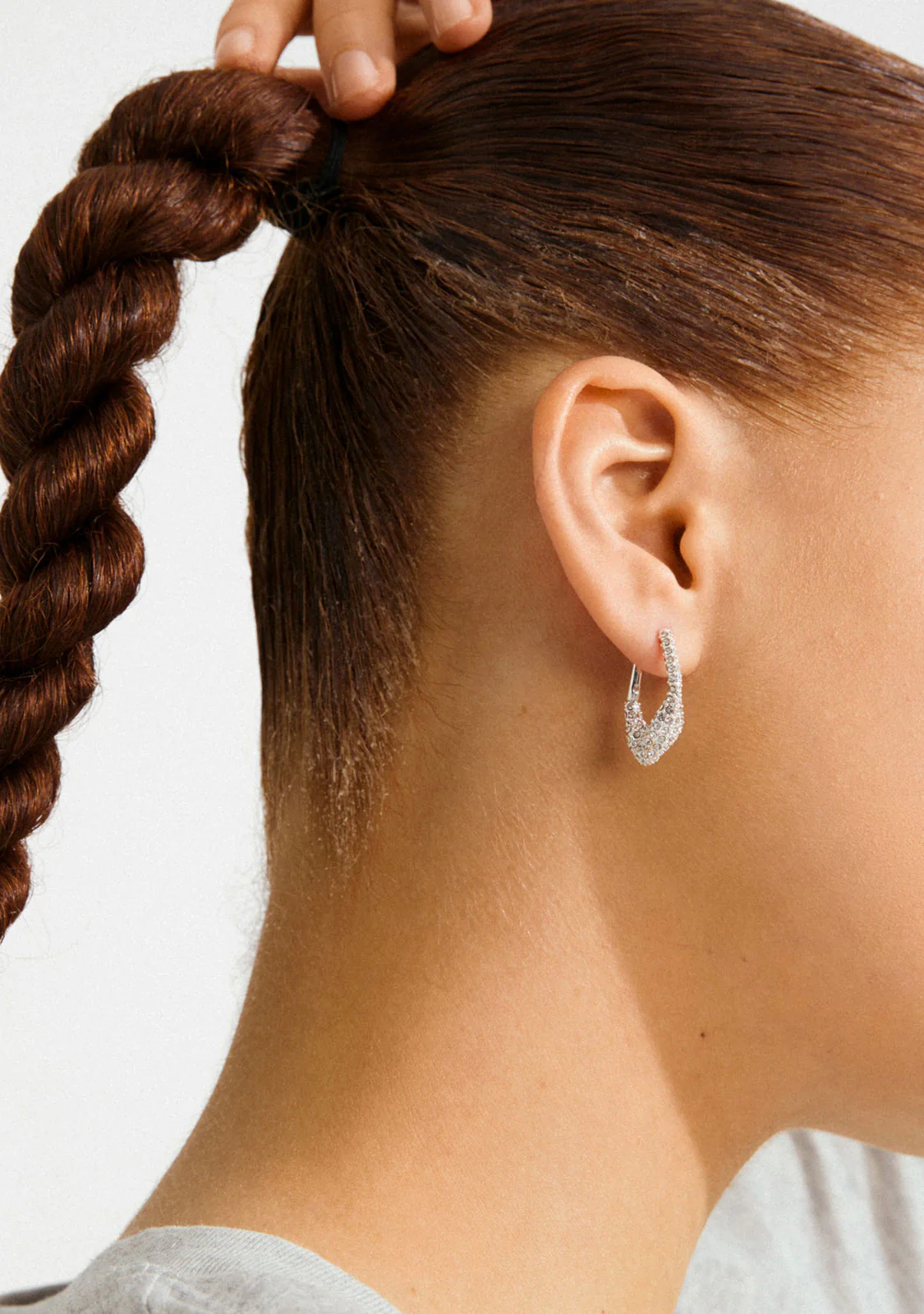 Fenix Earrings Silver - Image 3