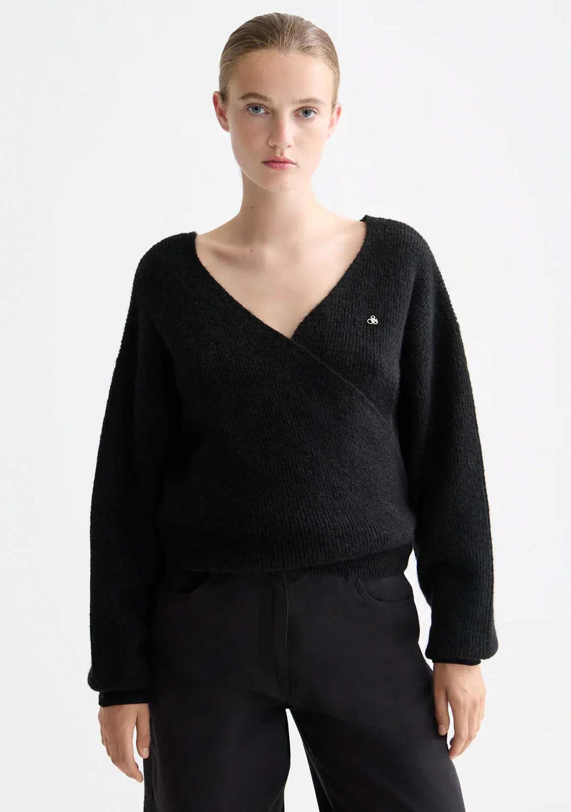 Fuzzy Wrap Cardigan Meteorite - Image 2