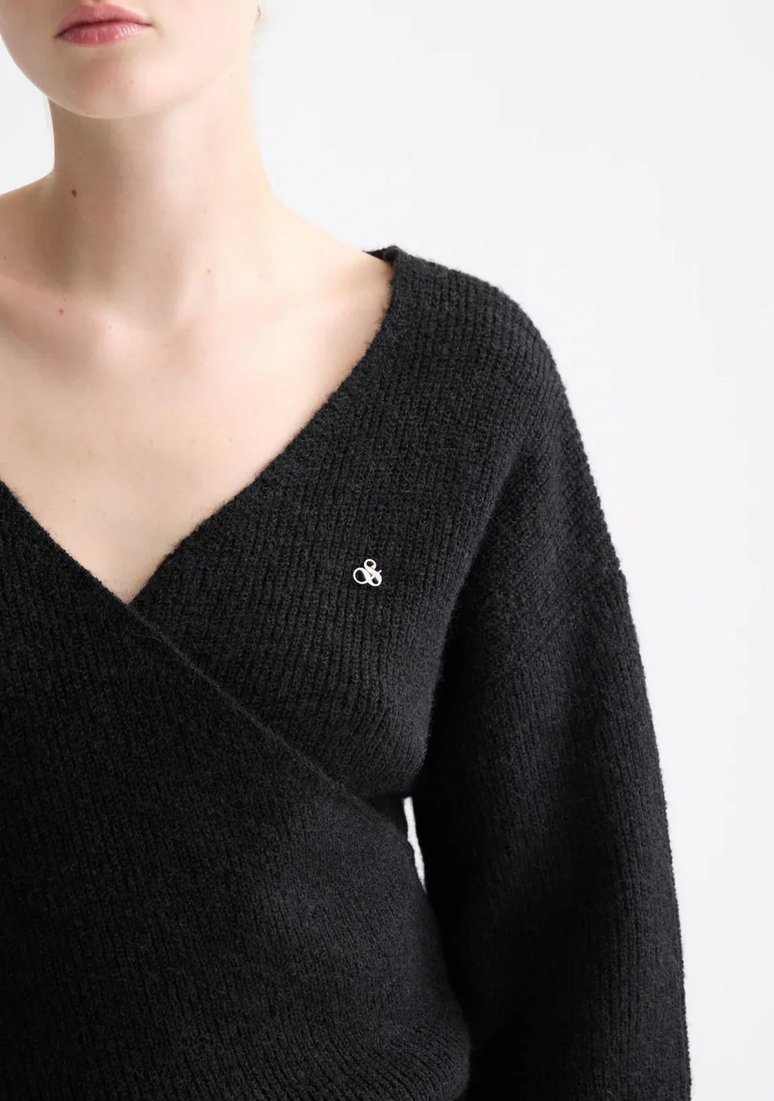 Fuzzy Wrap Cardigan Meteorite - Image 3