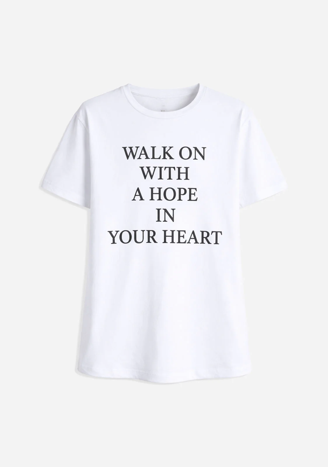 Graphic Relaxed Fit Tee White