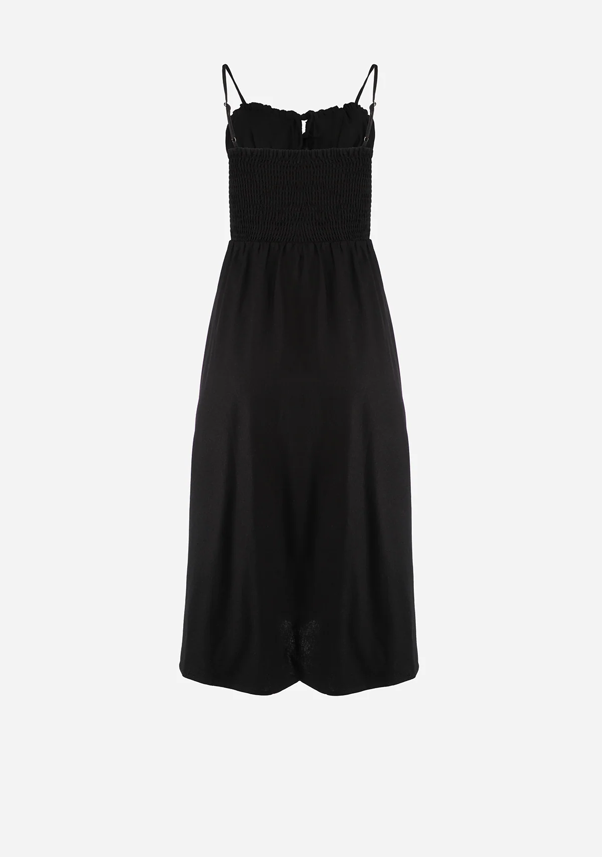 Heaven Sent Sweetheart Corset Midi Dress Black - Image 2