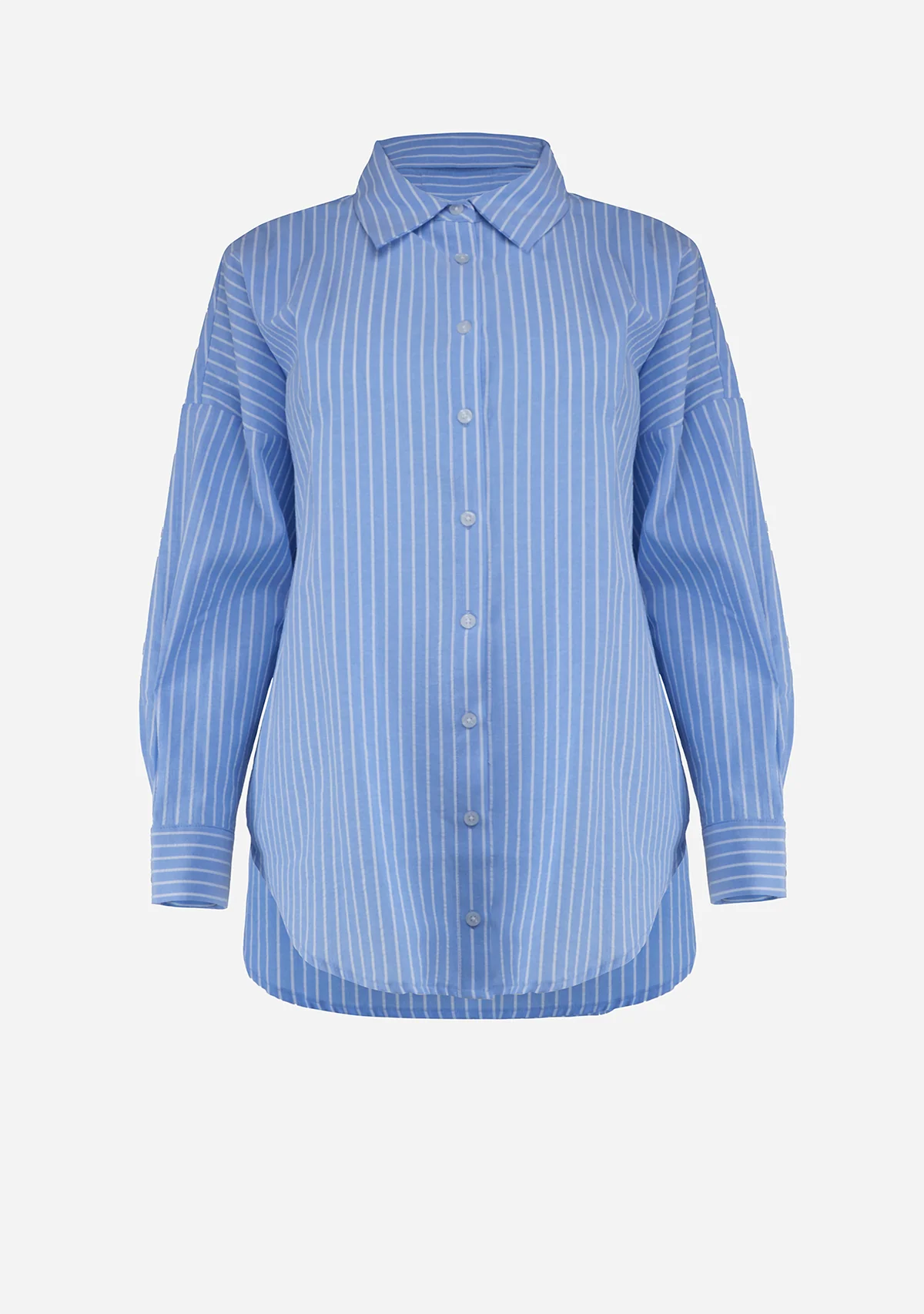 Hidden Cove Striped Shirt Denim Blue