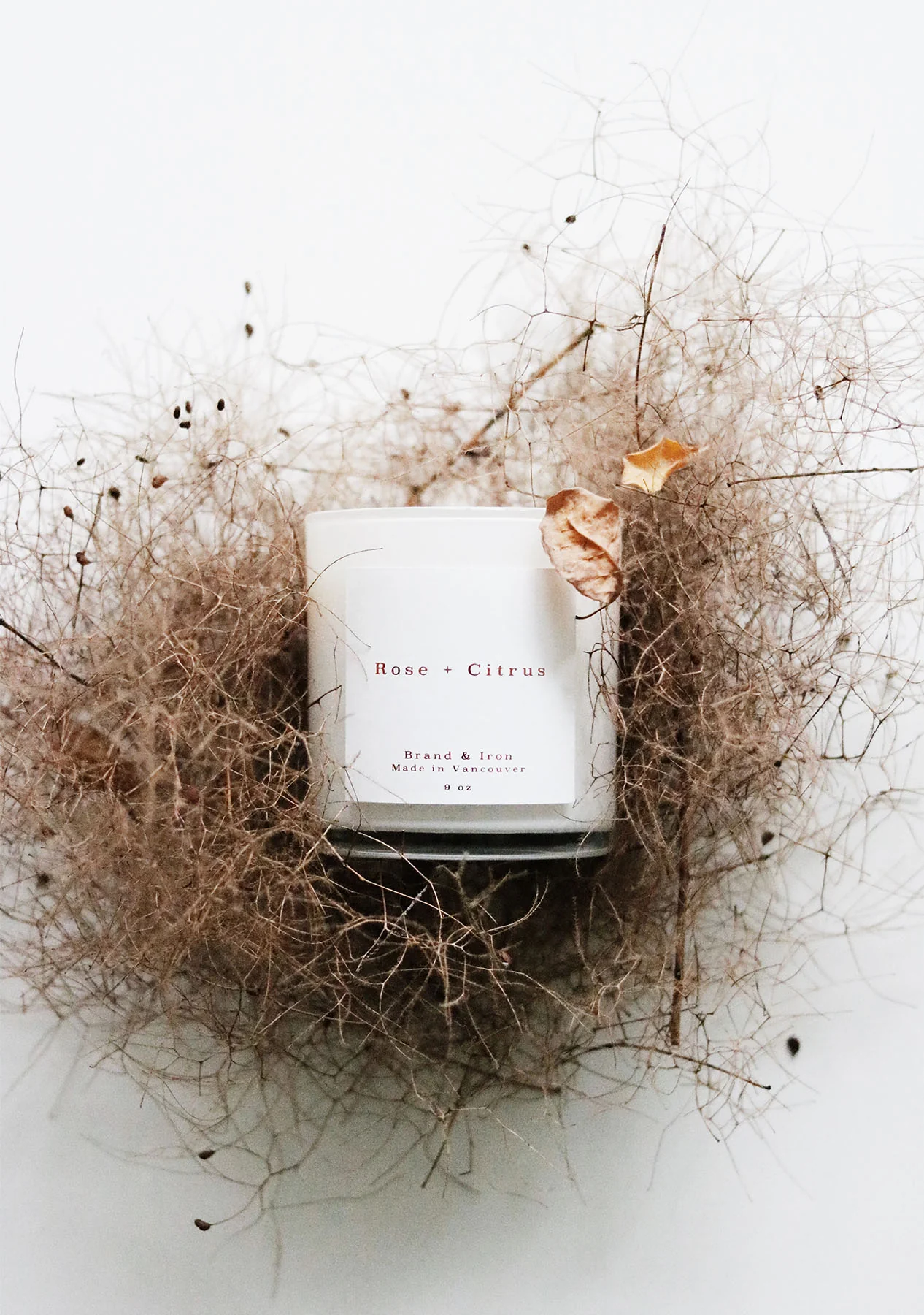 Home Series Candle Rose & Citrus - Image 3