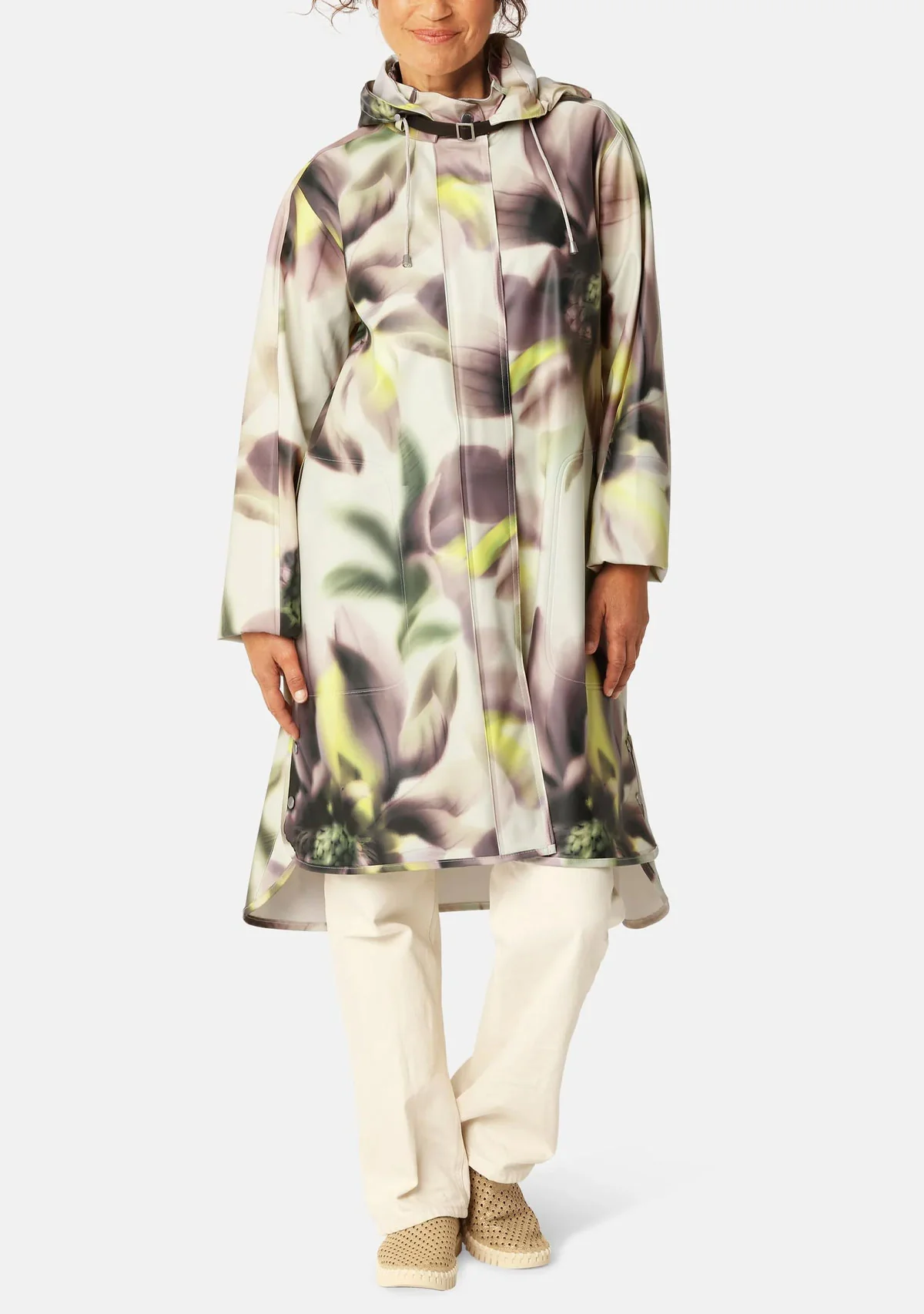 Hooded Raincoat Light Photoristic Flower - Image 2