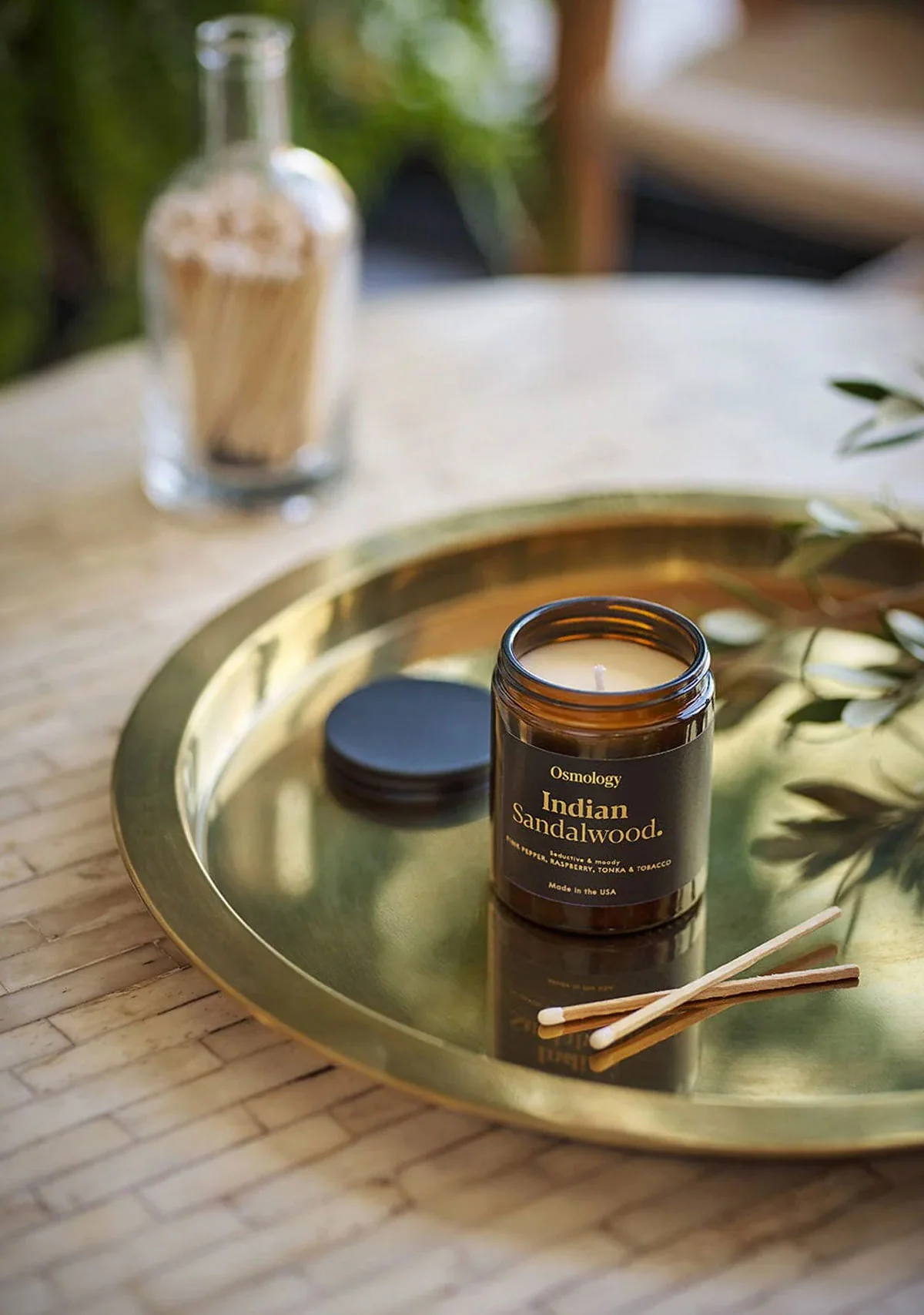 Indian Sandalwood Jar Candle - Image 3