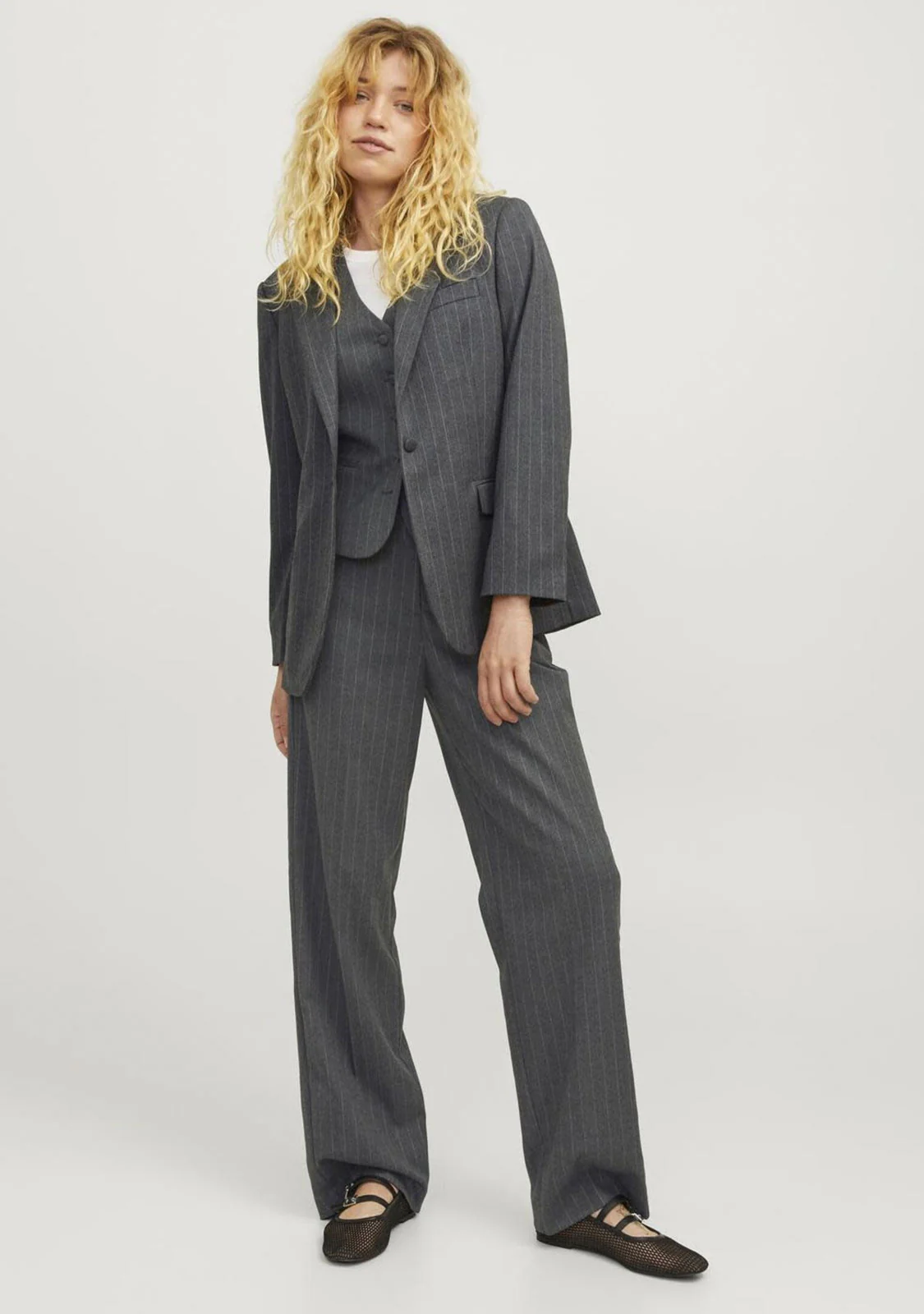 JX Ana Mary Brushed Reg Blazer - Image 4