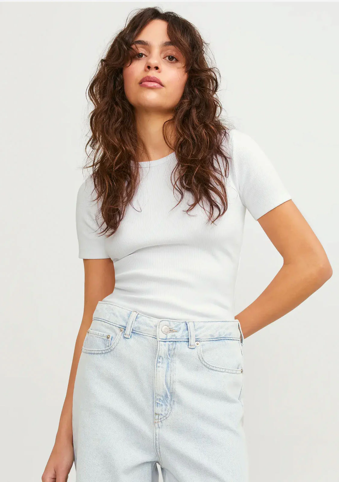 Jx Frankie Rib Tee Noos Bright - Image 2