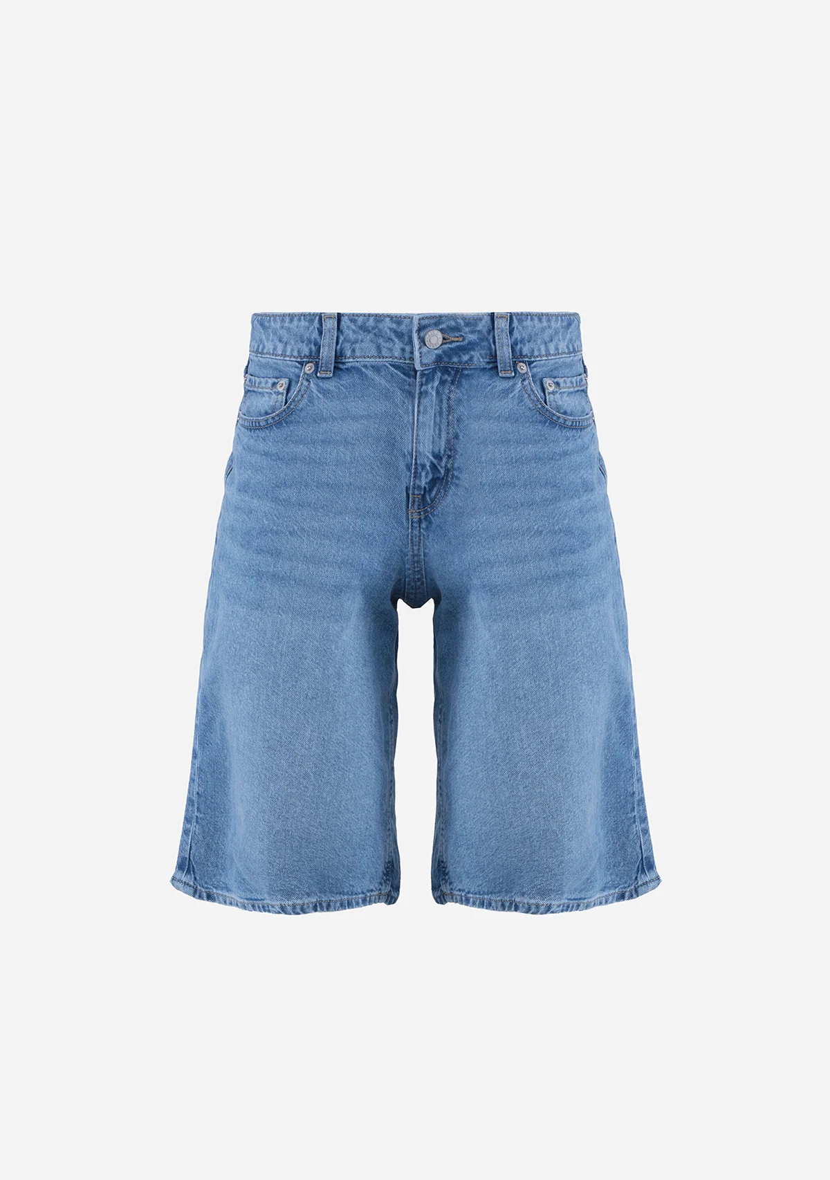 JX Laura Long Denim Shorts