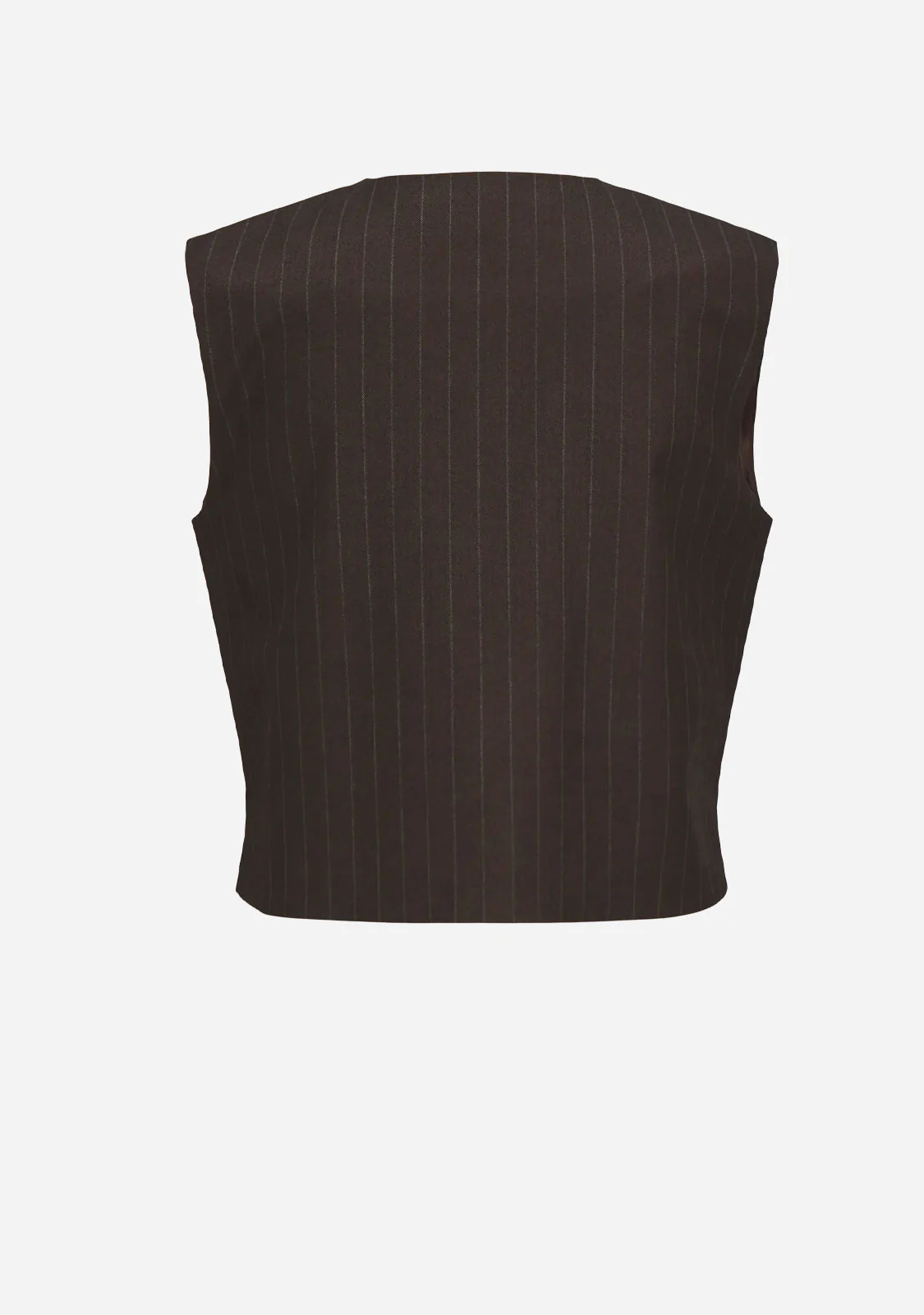 JXAna Mary Brushed Vest Tlr Bracken White - Image 5