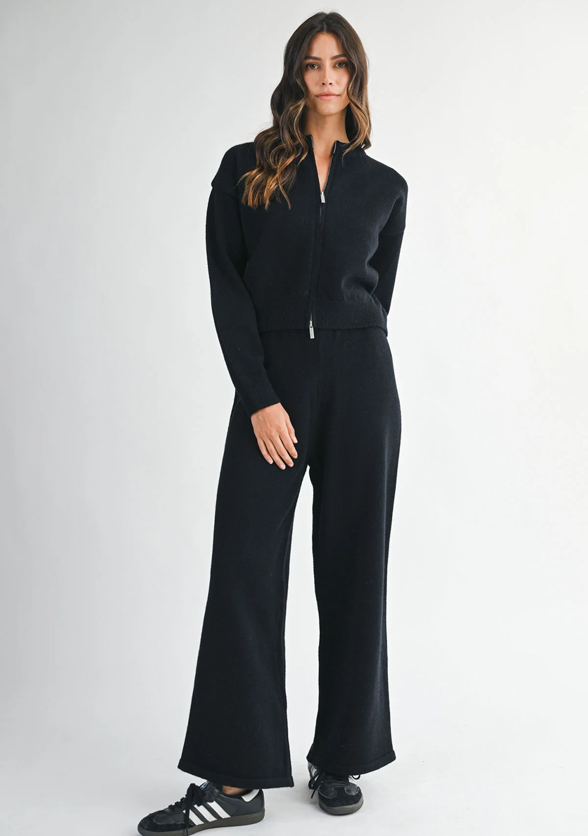 Knit Long Pant Black - Image 2