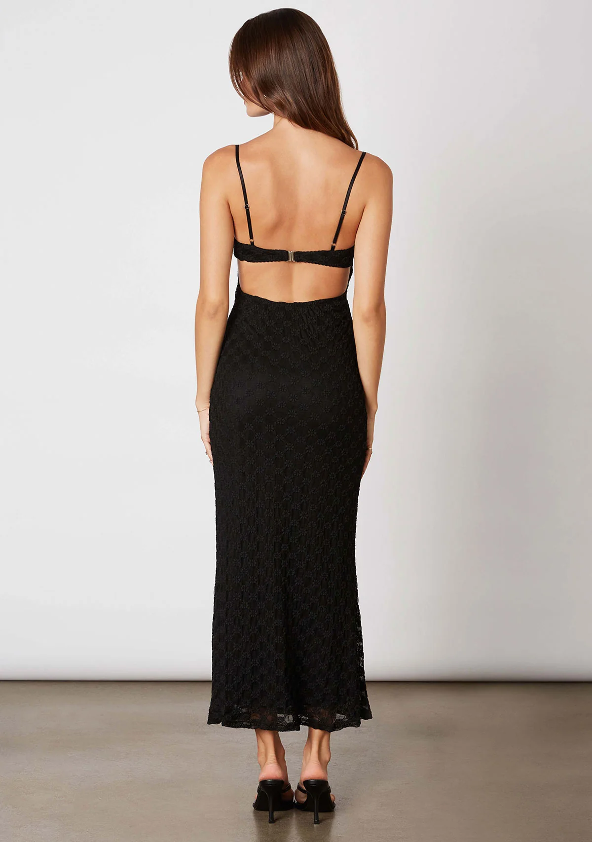 Lace Trim Dress - Image 3
