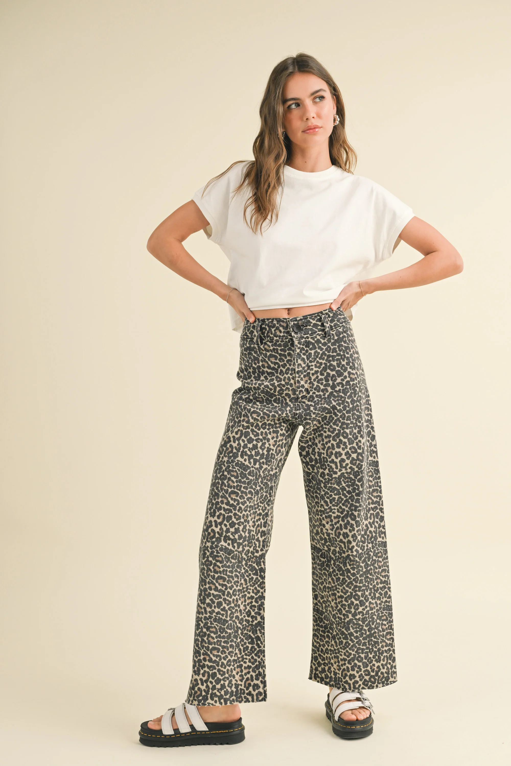 Leopard Print Pants Leopard - Image 4