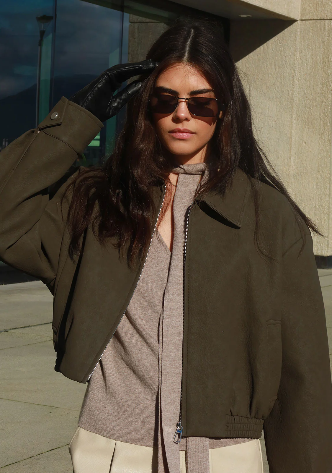 Lightweight Open Front Cardigan - Image 2