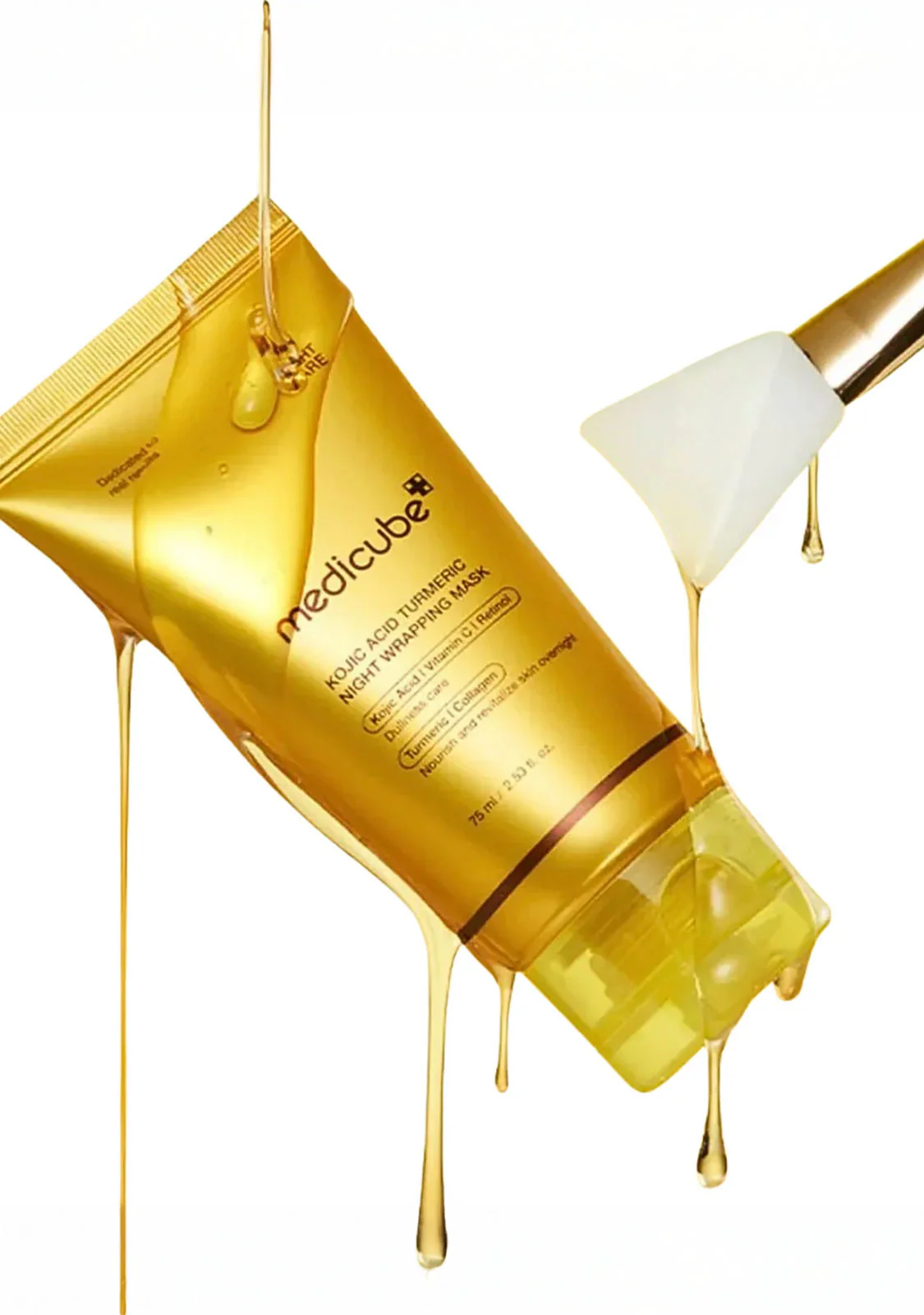 Kojic Acid and Turmeric Night Wrapping Mask - Image 4