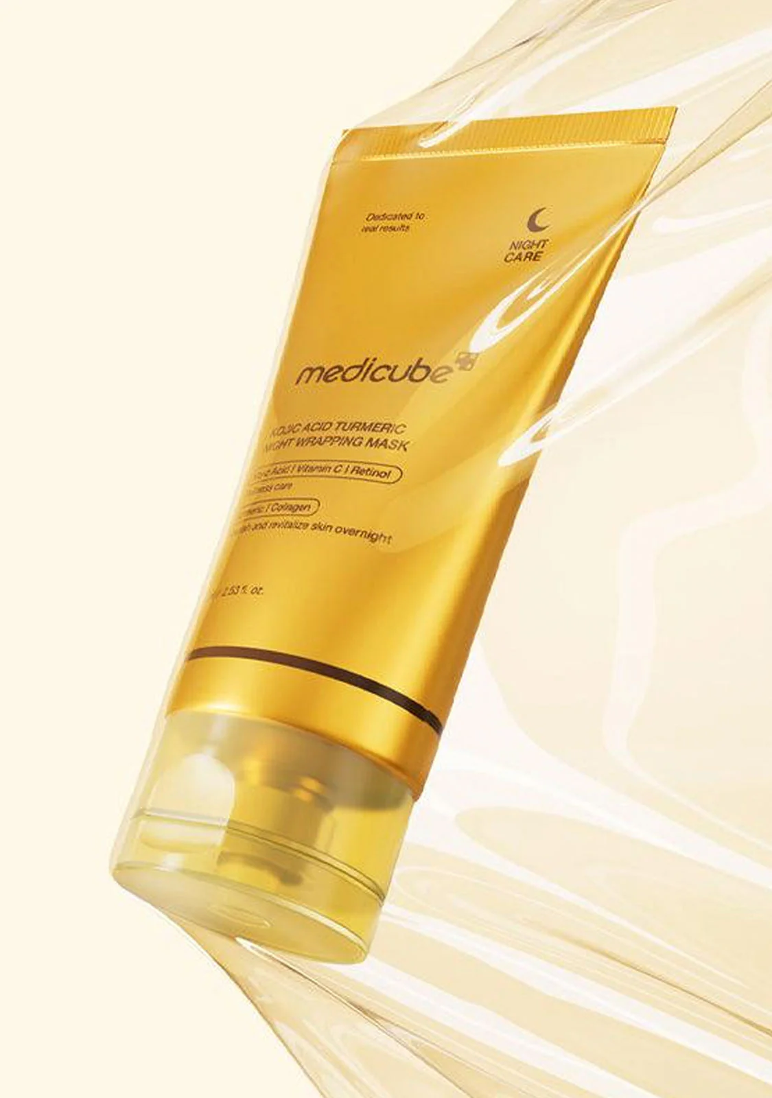 Kojic Acid and Turmeric Night Wrapping Mask - Image 5