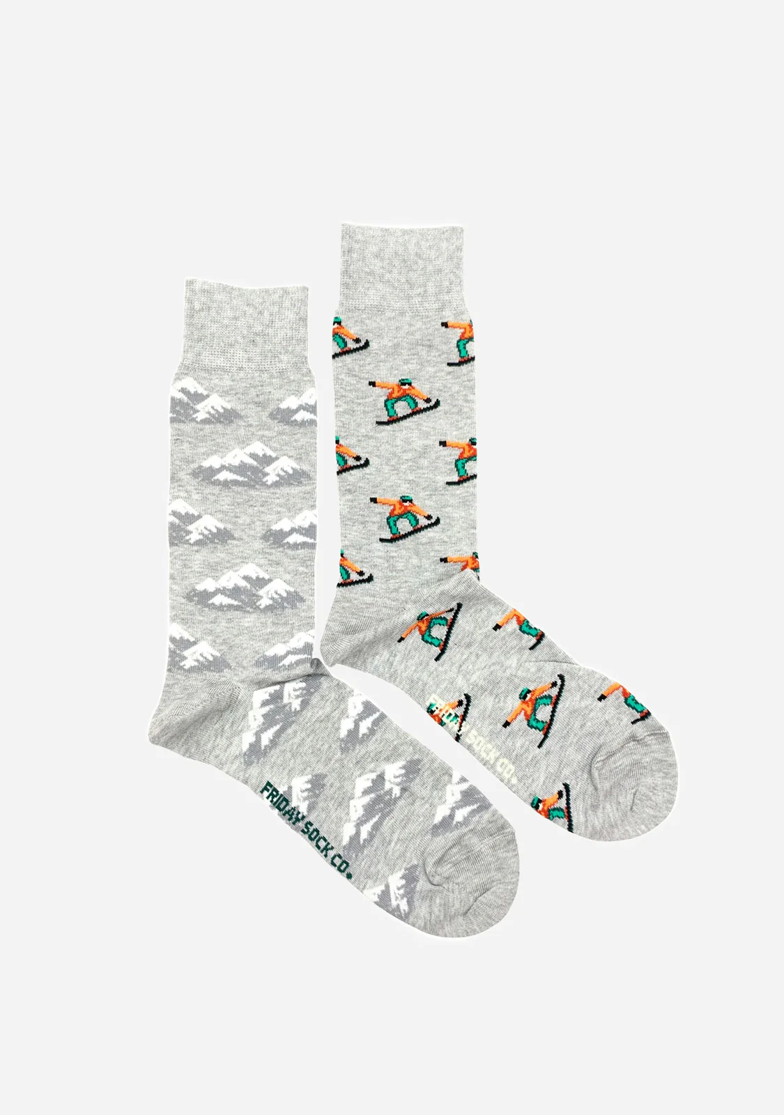 Men's Mountain & Snowboarder Mistmatched