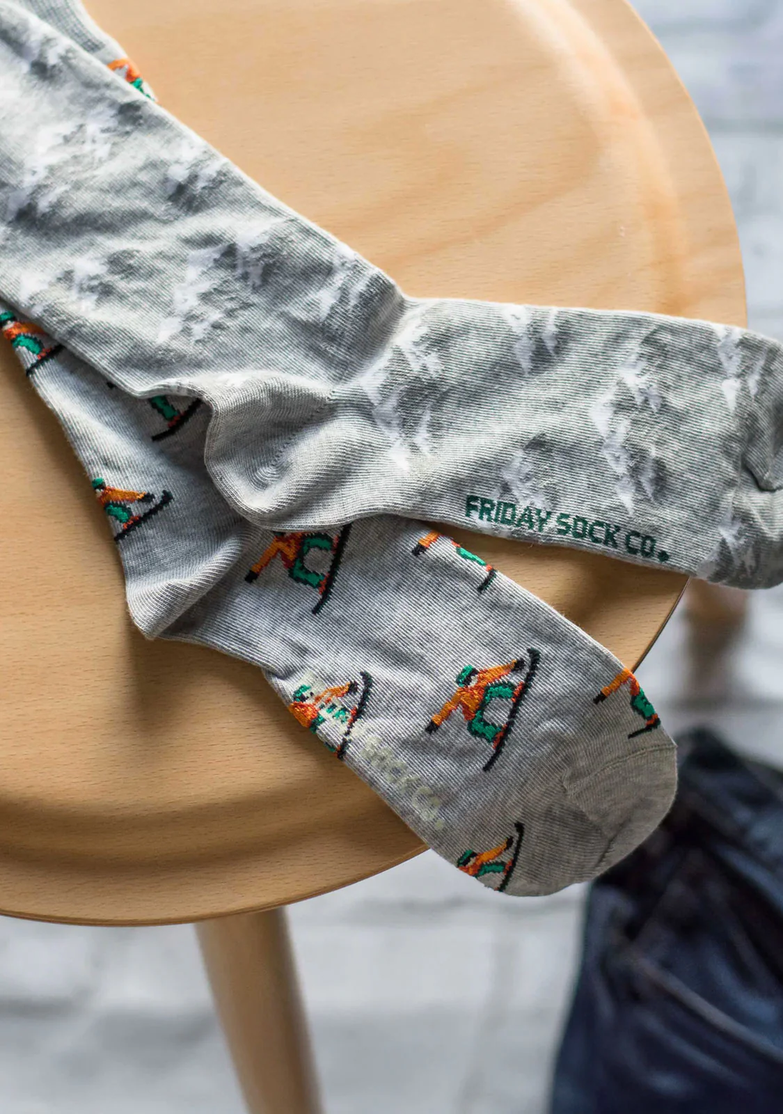 Men's Mountain & Snowboarder Mistmatched - Image 2
