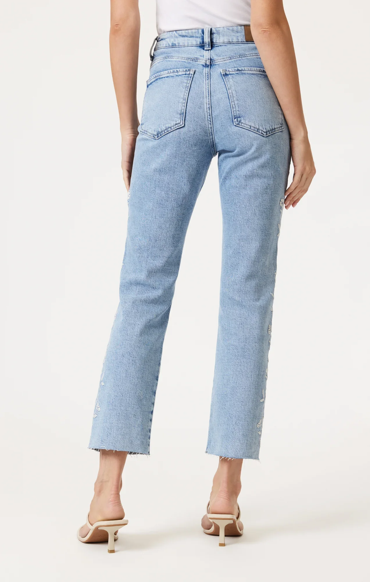 New York Lt Blue Bloom Denim - Image 6