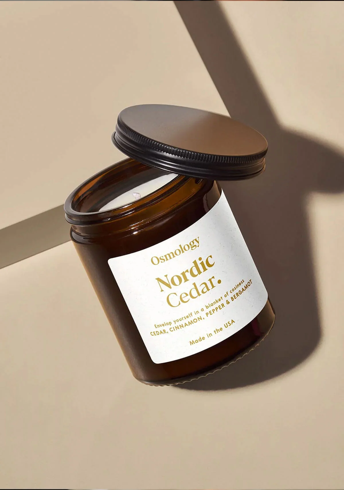 Nordic Cedar Jar Candle - Image 3
