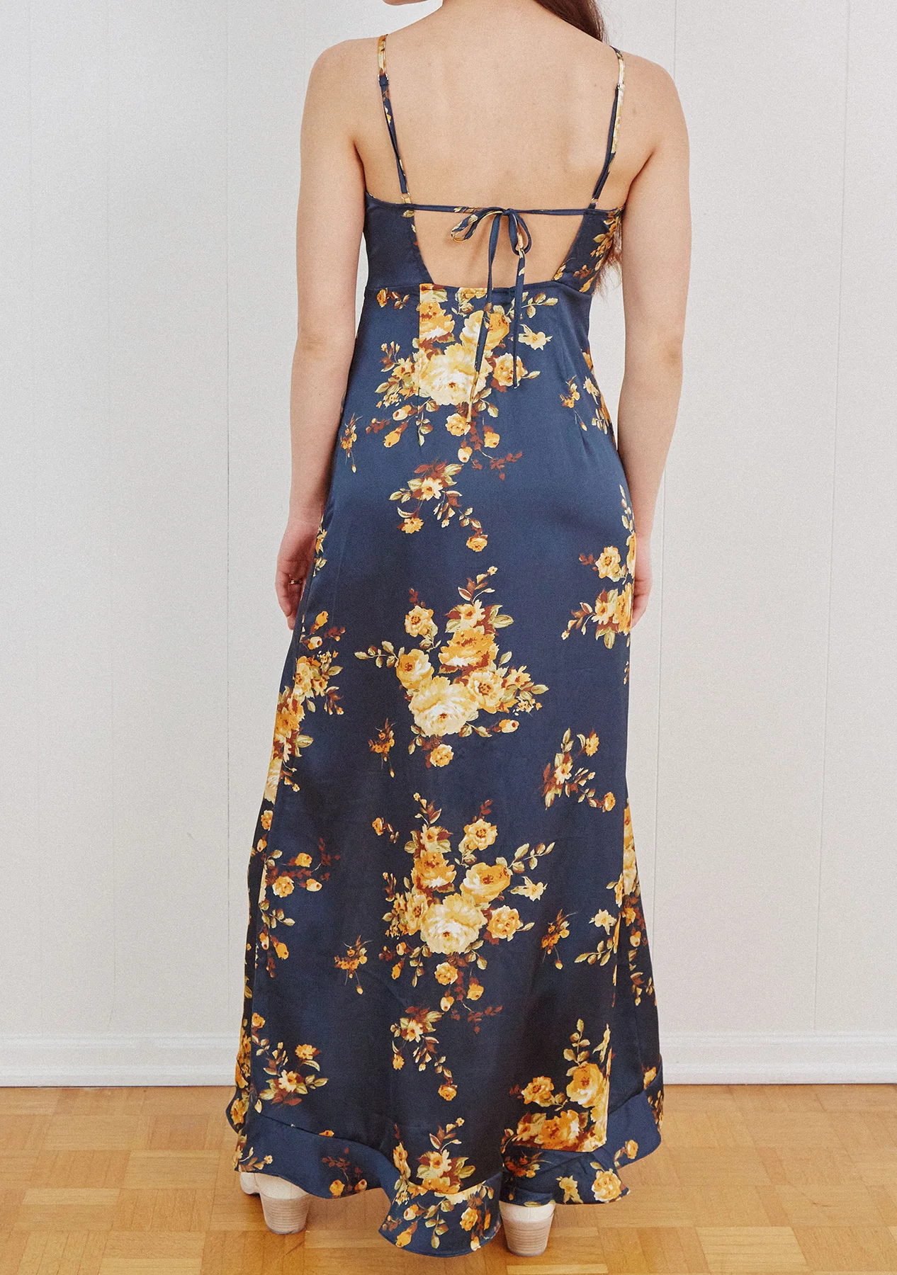 Open Leg Floral Dress - Image 3