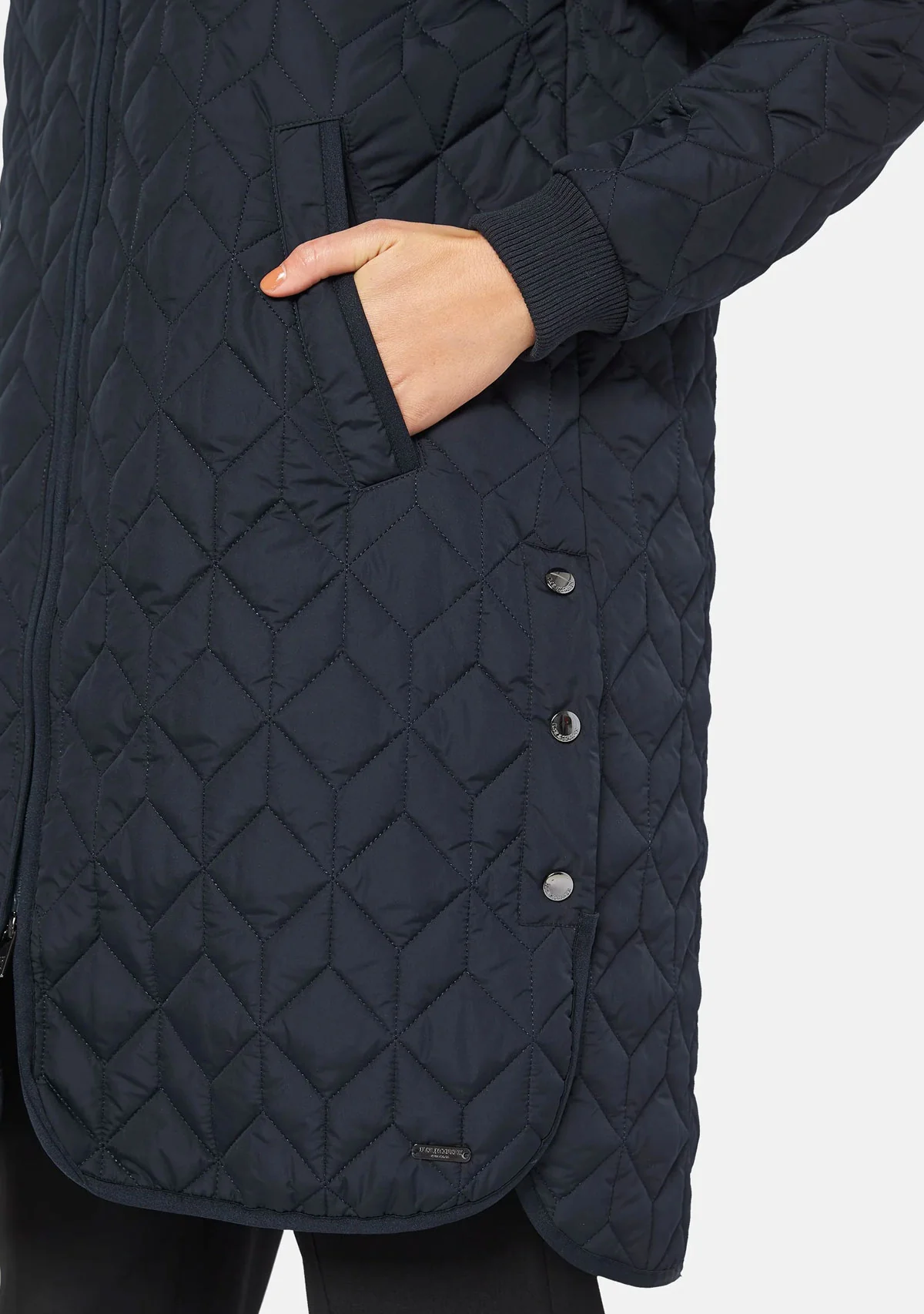 Padded Quilt Coat - Image 4