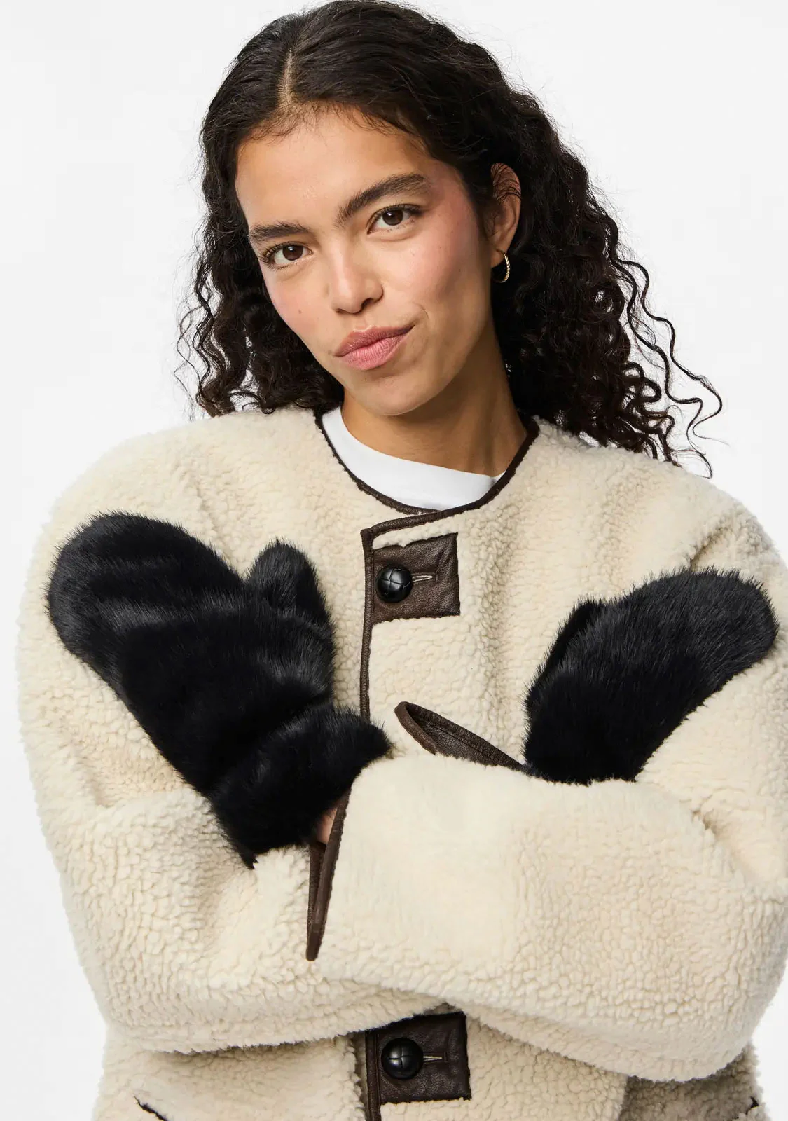 PCJutlandia Mittens Black - Image 2