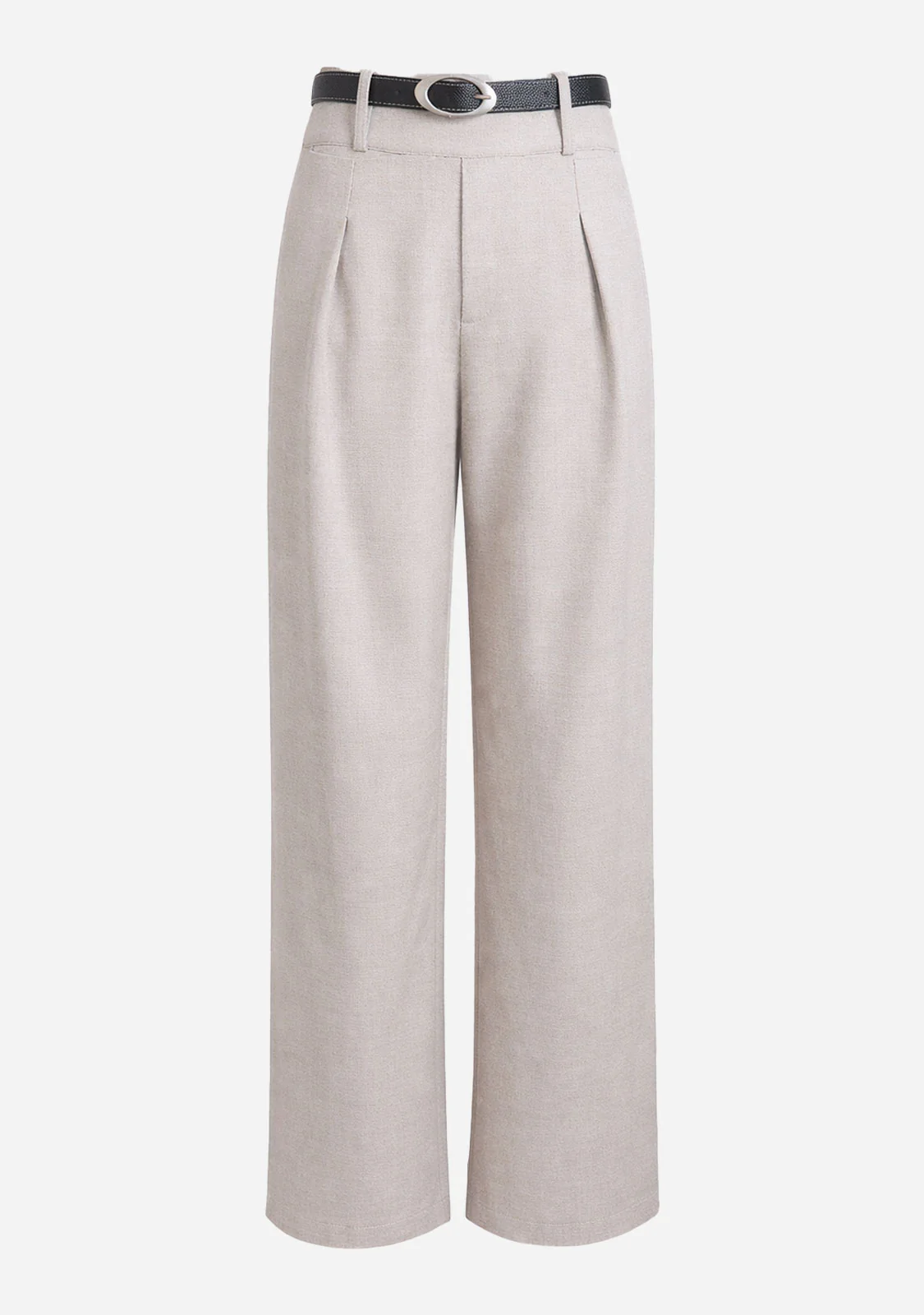 Pleated Culotte Pants