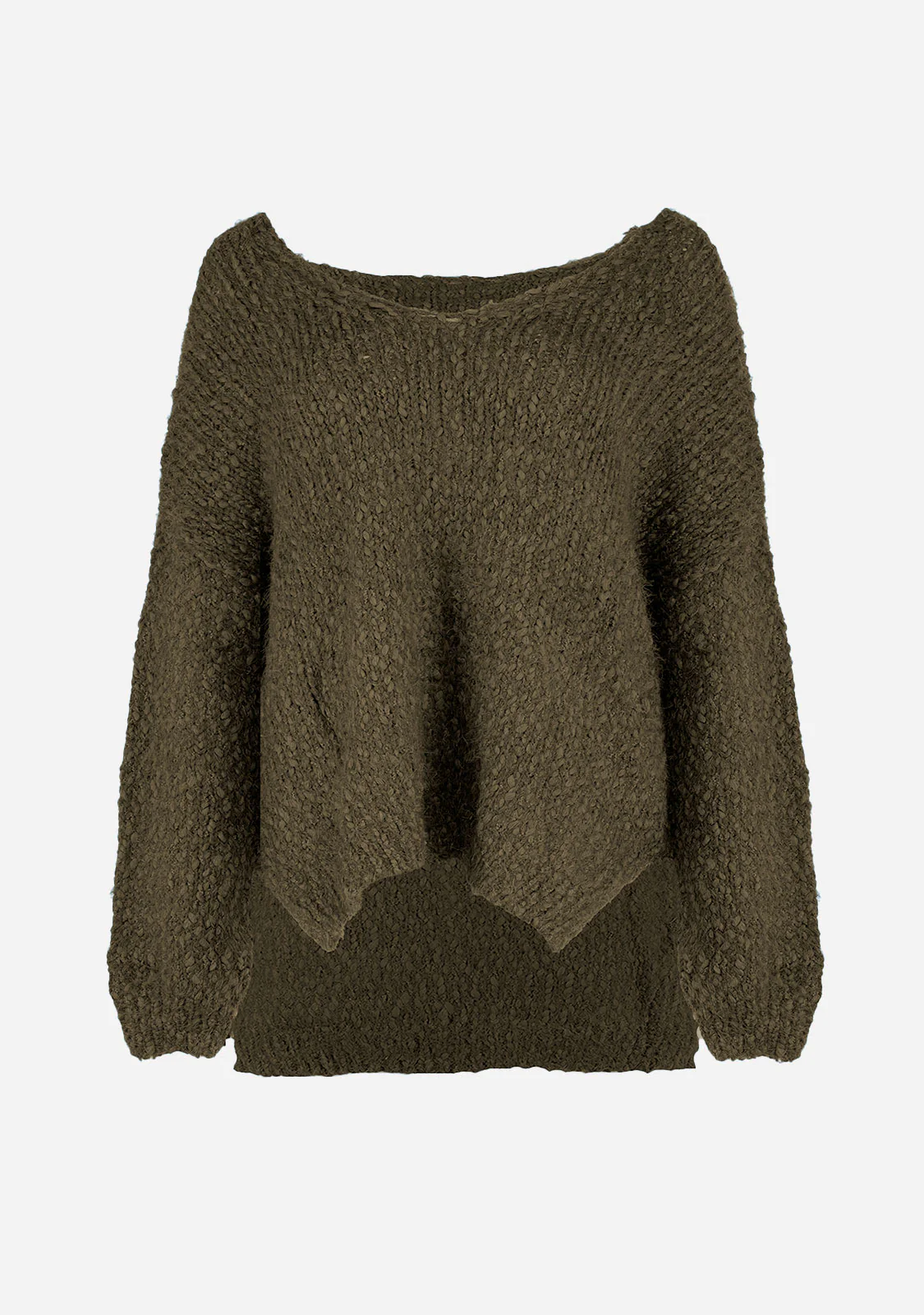 Popcorn Knit Sweater