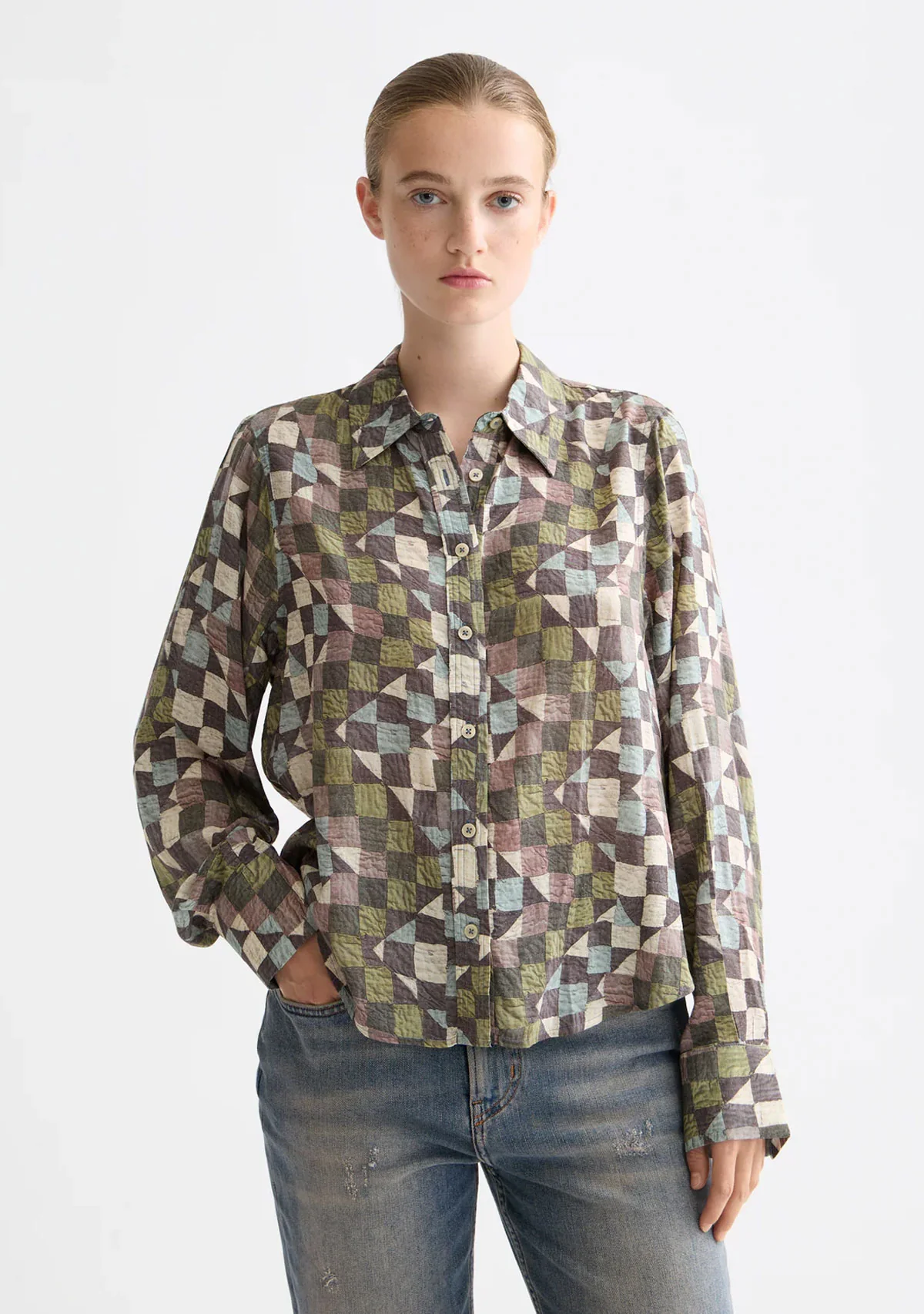 Printed Relaxed Fit Shirt - Image 2