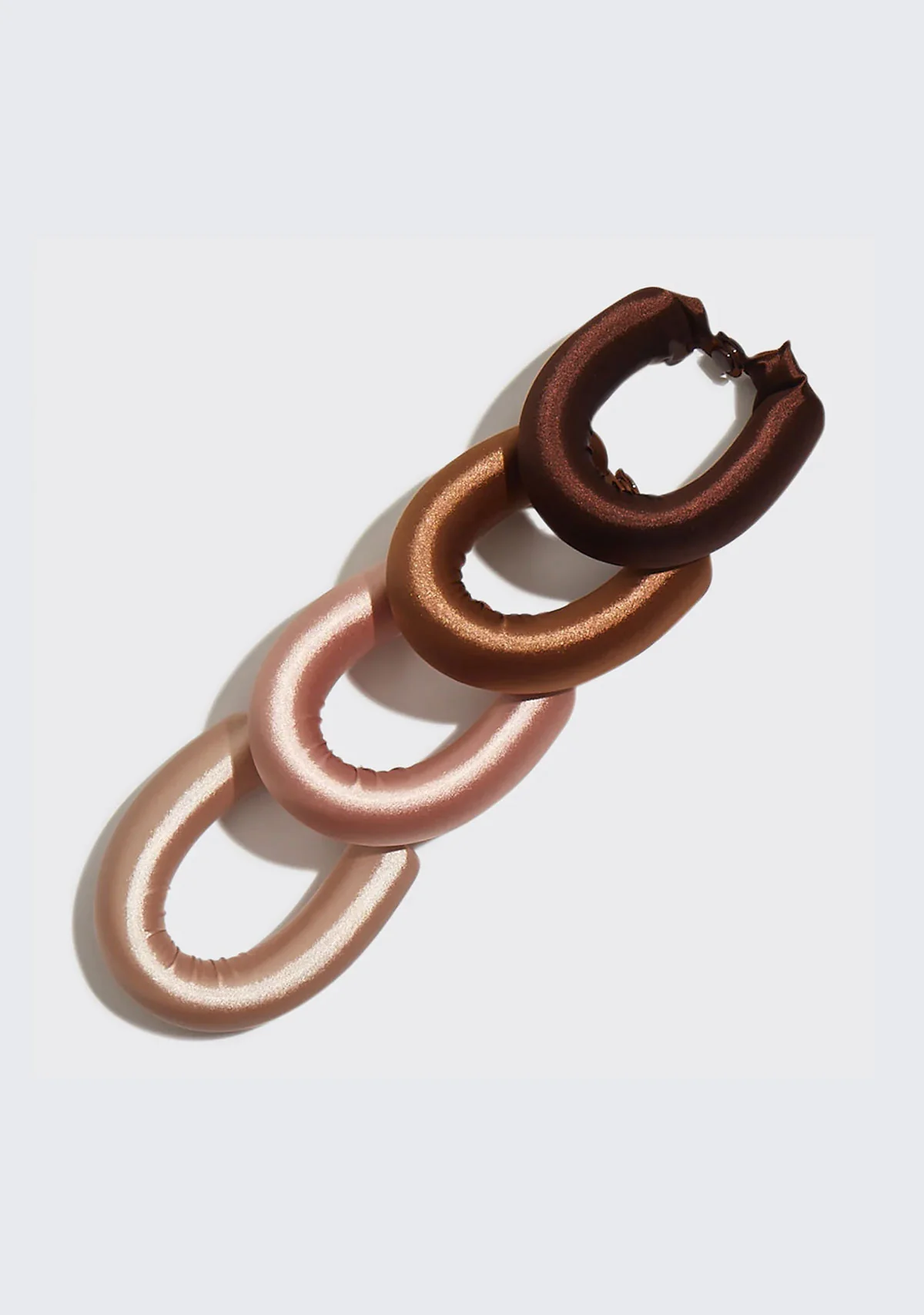 Satin-Wrapped Jumbo Flexi Rods 4pc Set - Rosewood - Image 2