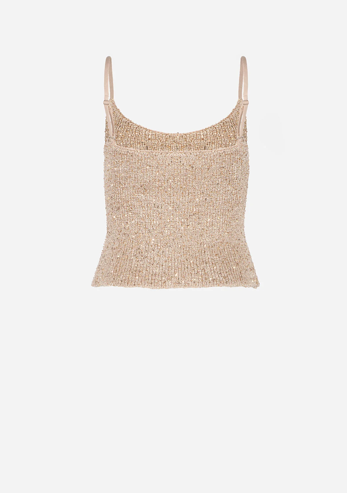 Sequins Knit Cami Top - Image 5