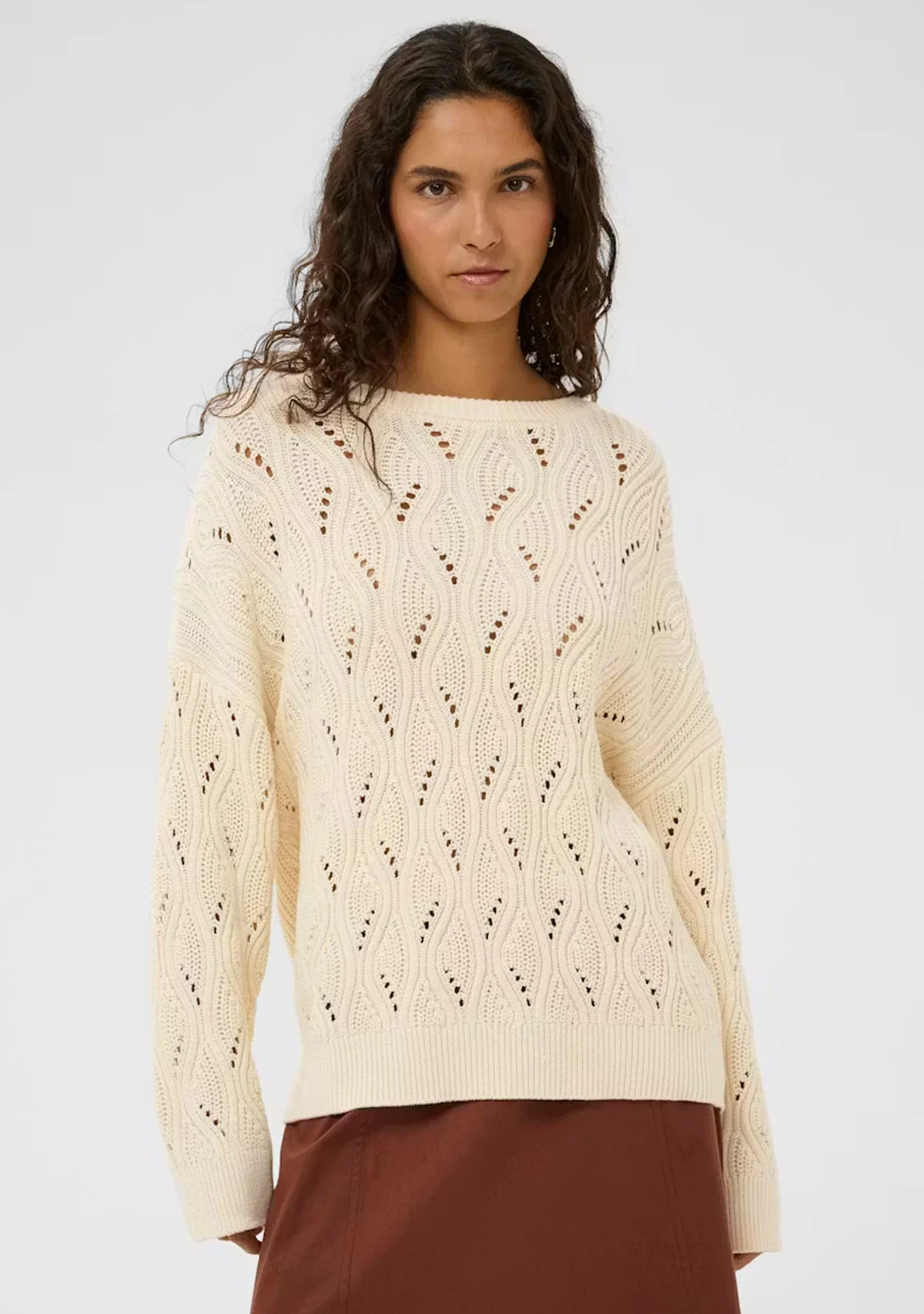 SLRava Nanna Pullover LS Whisper White - Image 2