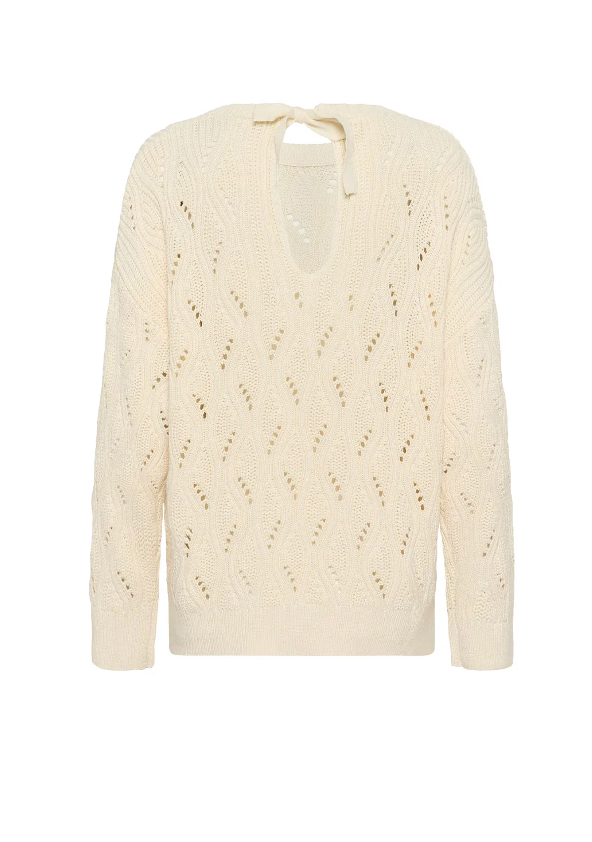 SLRava Nanna Pullover LS Whisper White - Image 4