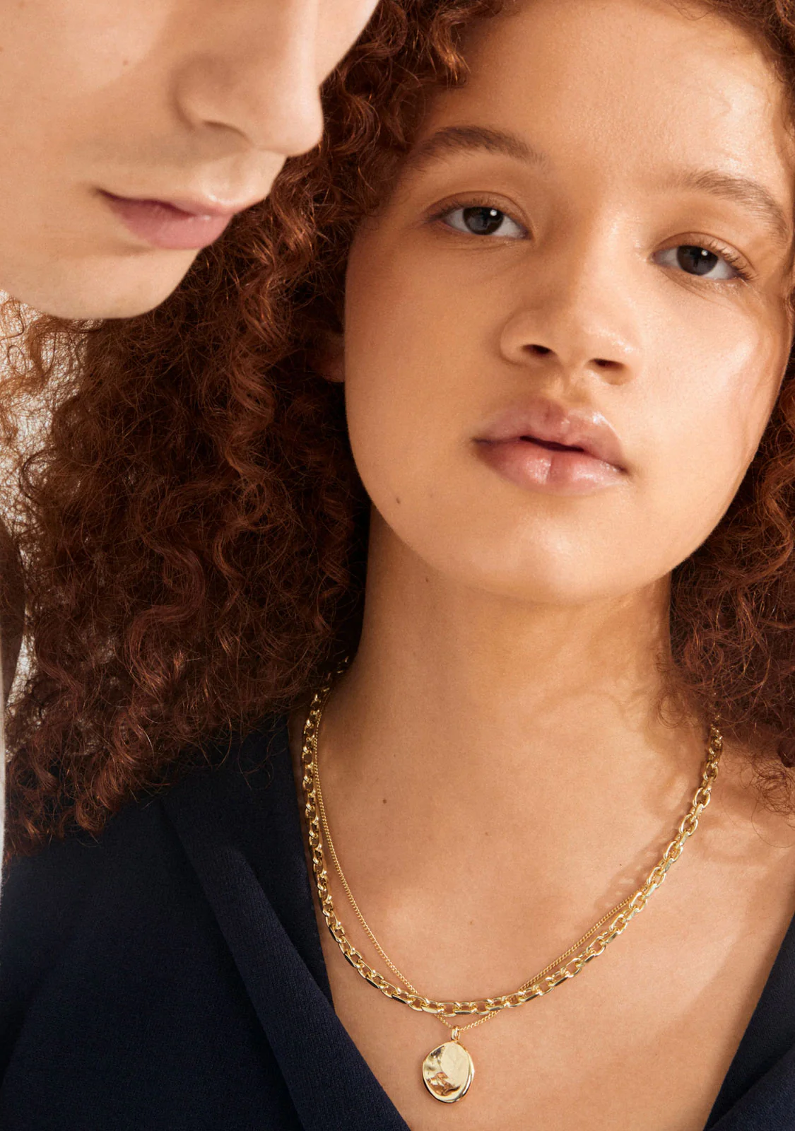Sparkle Necklace 2 In-1 Set, Gold - Image 2