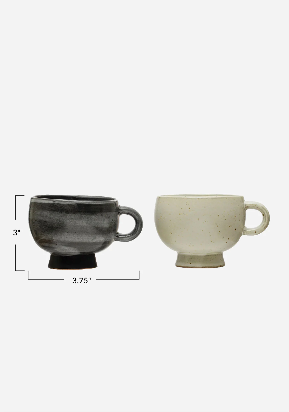 Stoneware Footed Mug - Image 4