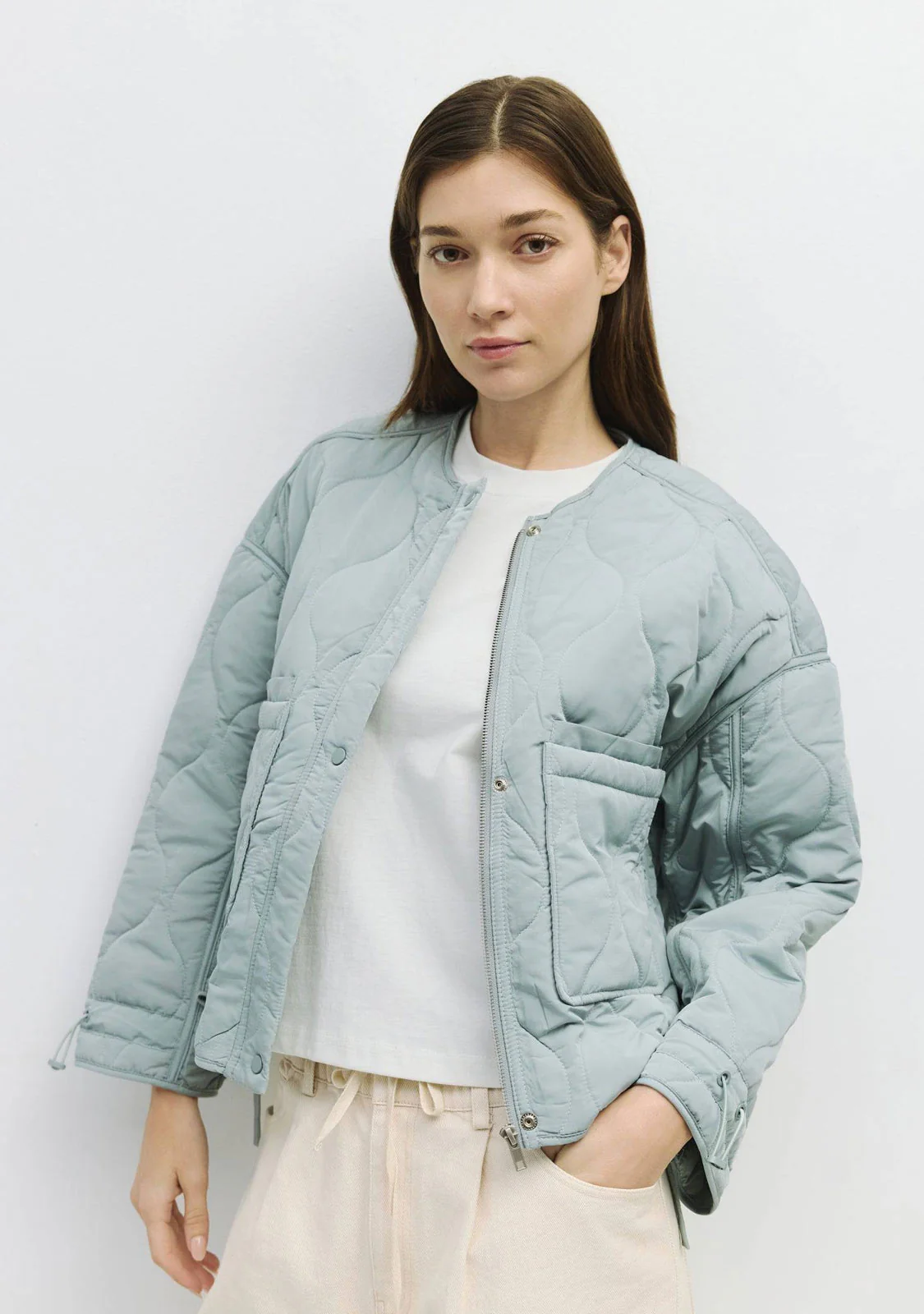 The Kara Jacket Blue - Image 2