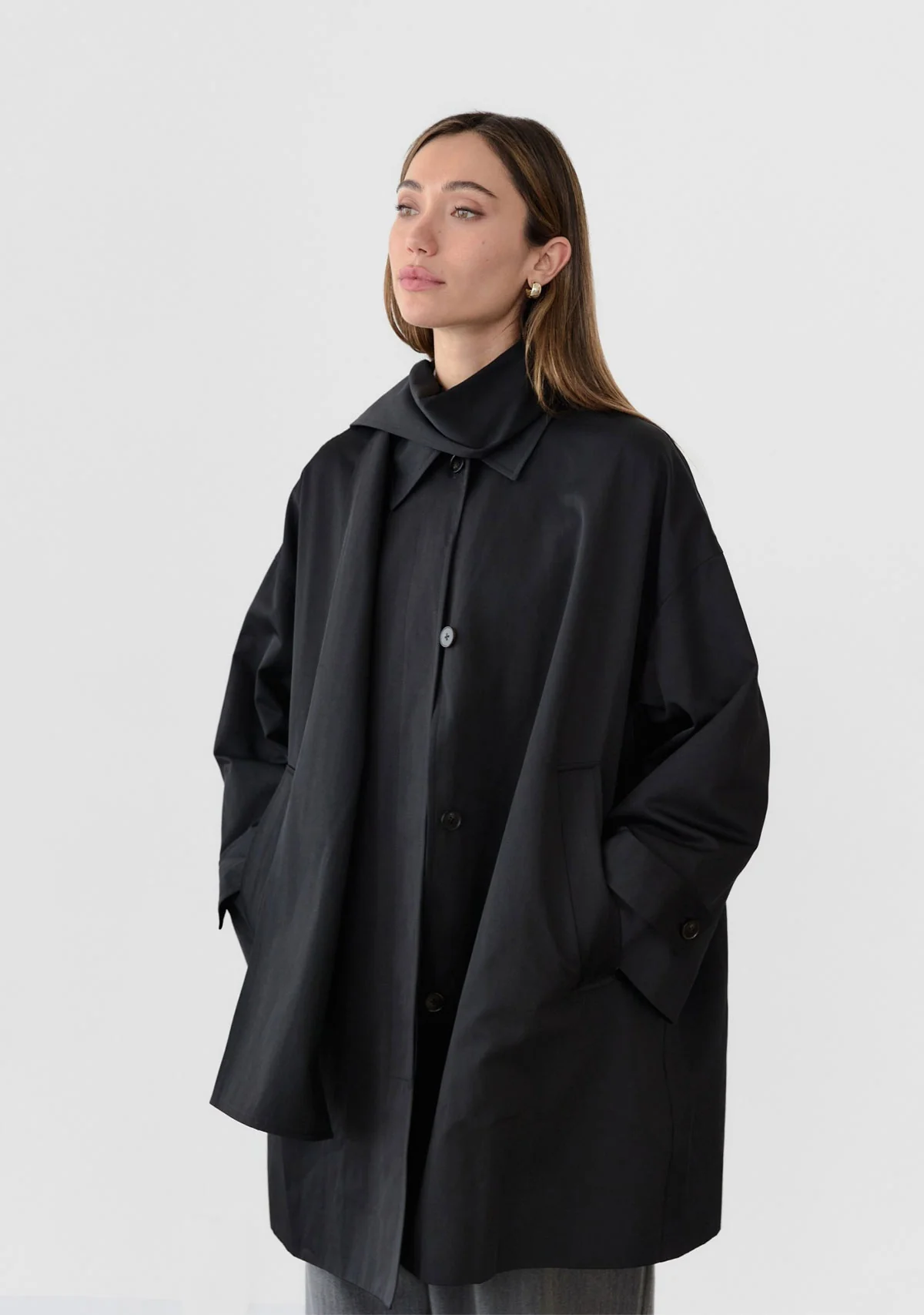 The Paloma Coat Black - Image 3