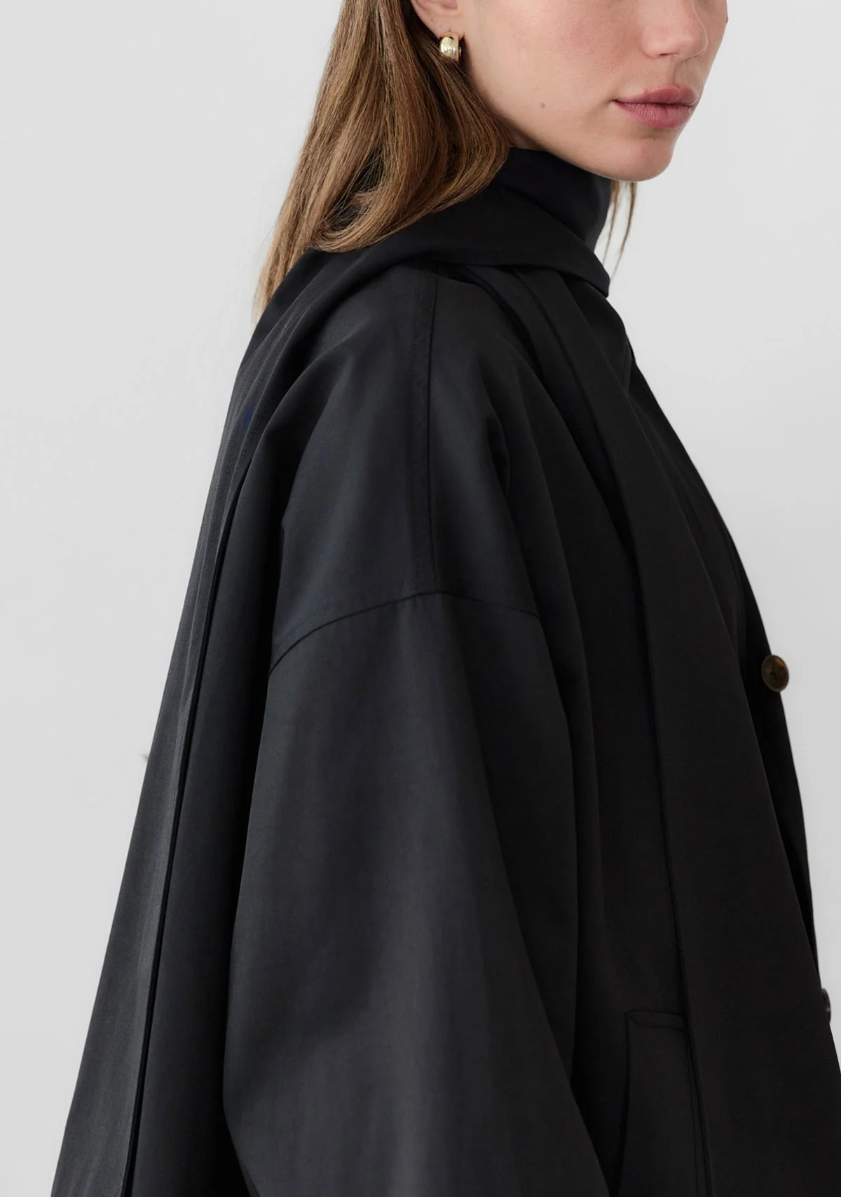 The Paloma Coat Black - Image 5