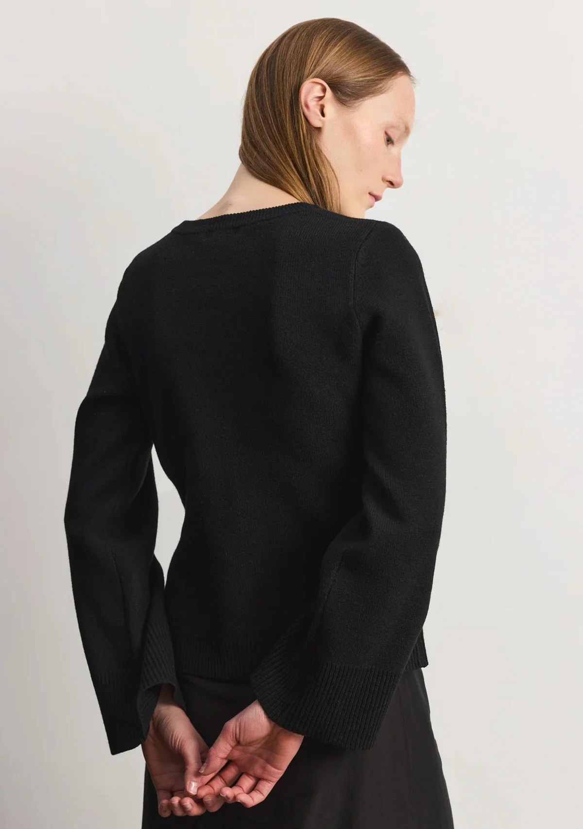The Tyler Cardigan Black - Image 3