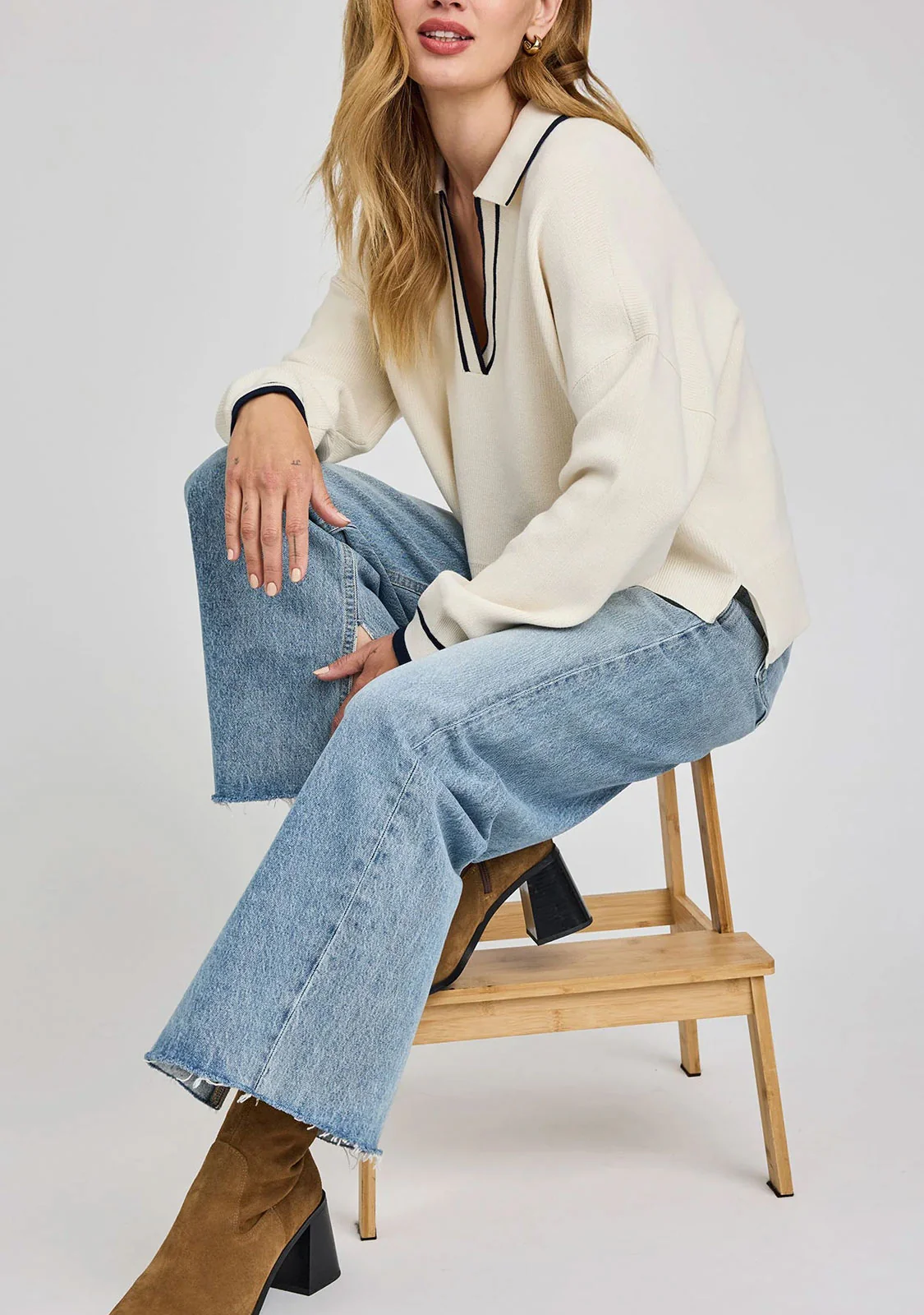 Tristan Sweater Cream - Image 3