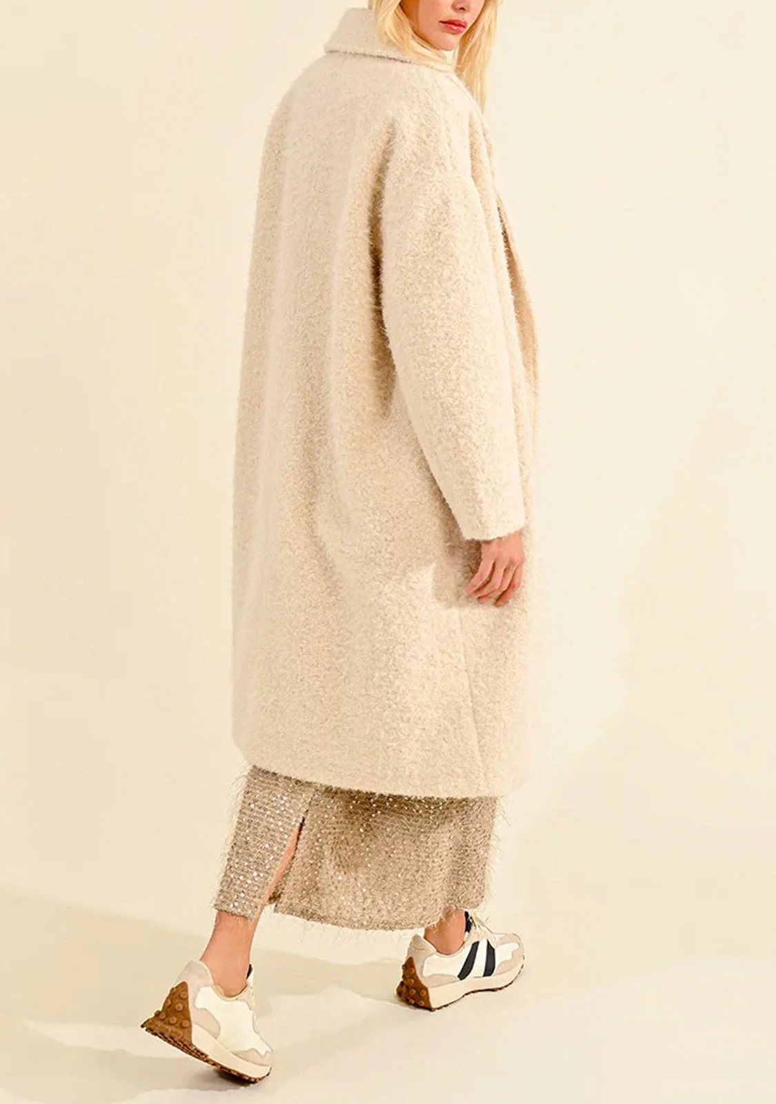 Two Button Collared Coat - Image 4
