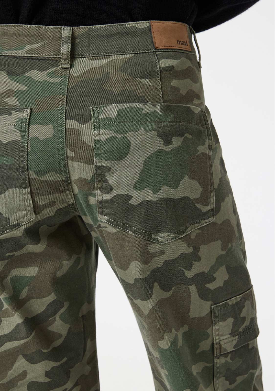 Vinnie Khaki Camo Twill - Image 4