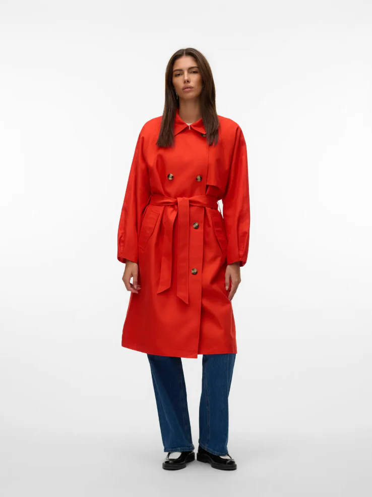VM Doreensoffy Long Trench Coat - Image 3