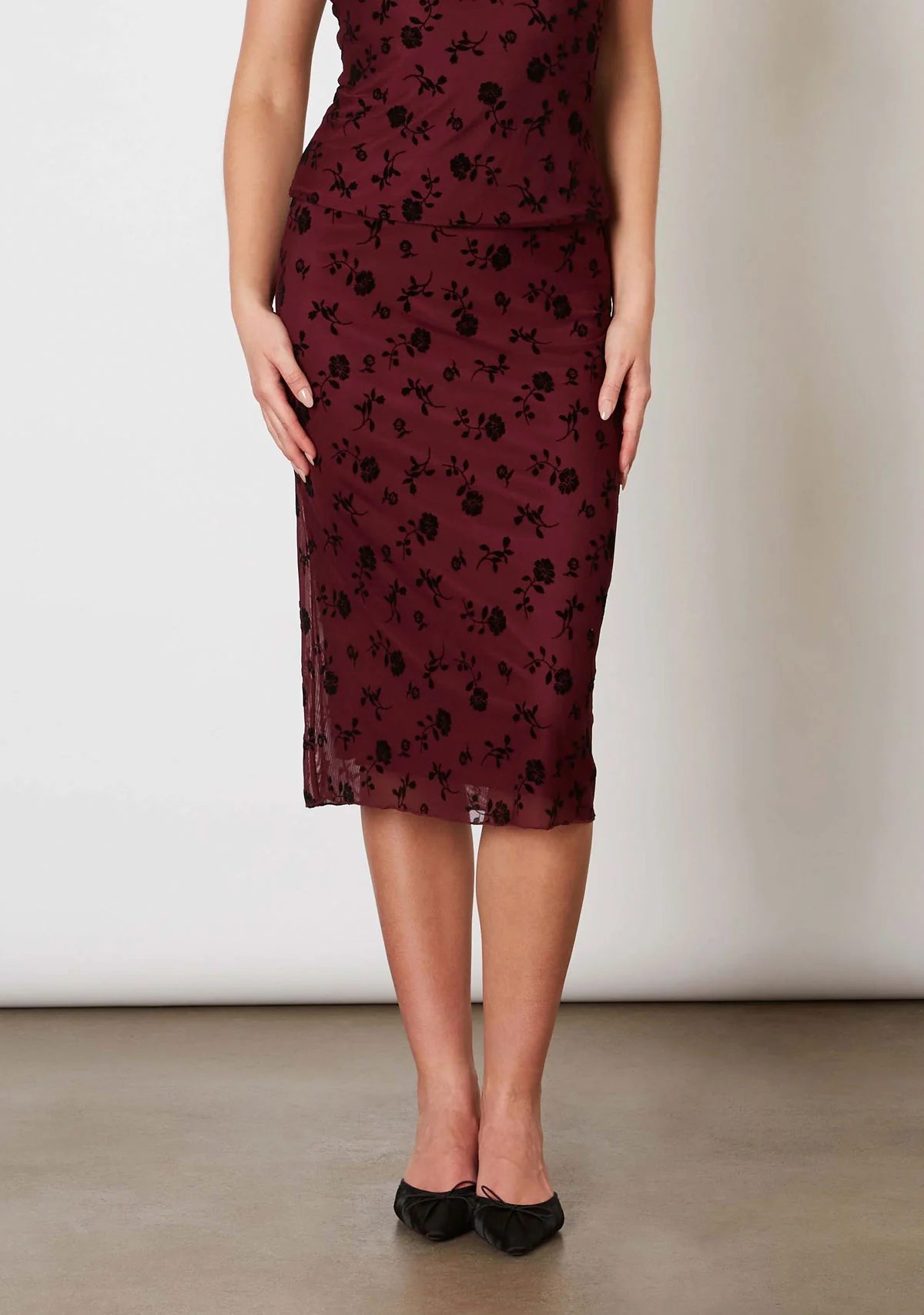 Women's Bottom Burgundy - Image 2